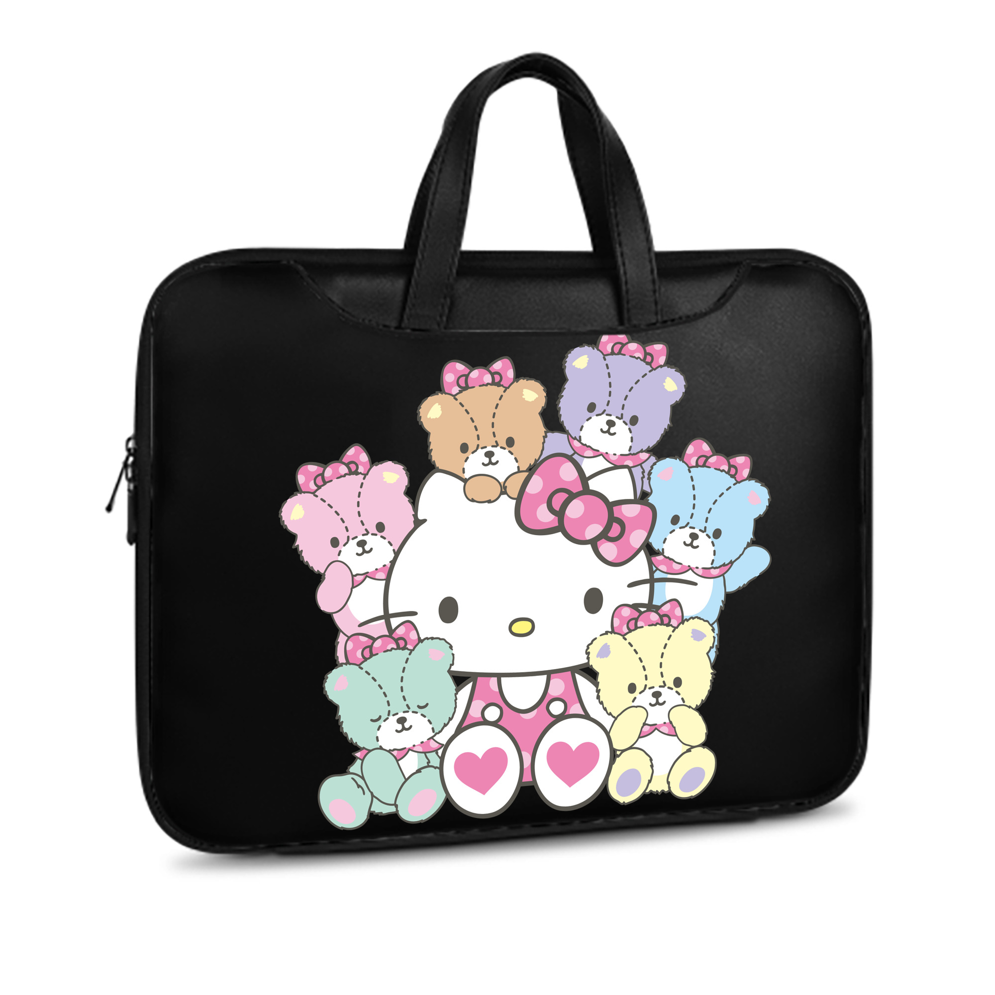 （画像用） Hello Kitty ハローキティ レザーラップトップバッグ　ノートパソコンケース