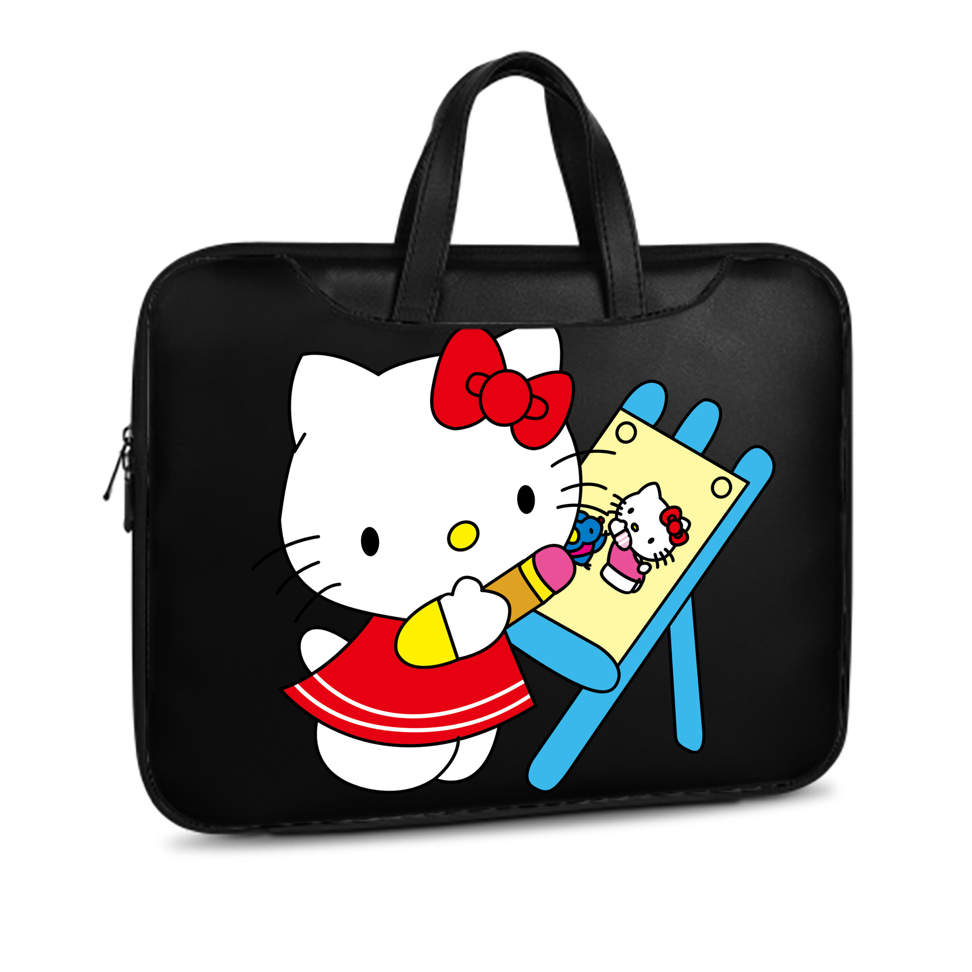 （画像用） Hello Kitty ハローキティ レザーラップトップバッグ　ノートパソコンケース