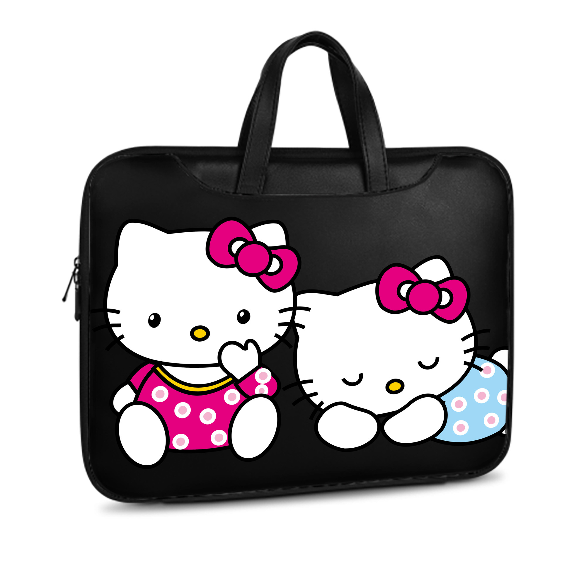 （画像用） Hello Kitty ハローキティ レザーラップトップバッグ　ノートパソコンケース