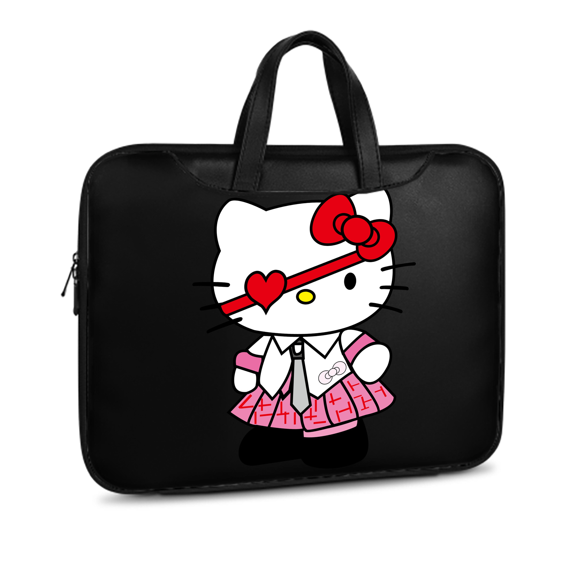 （画像用） Hello Kitty ハローキティ レザーラップトップバッグ　ノートパソコンケース