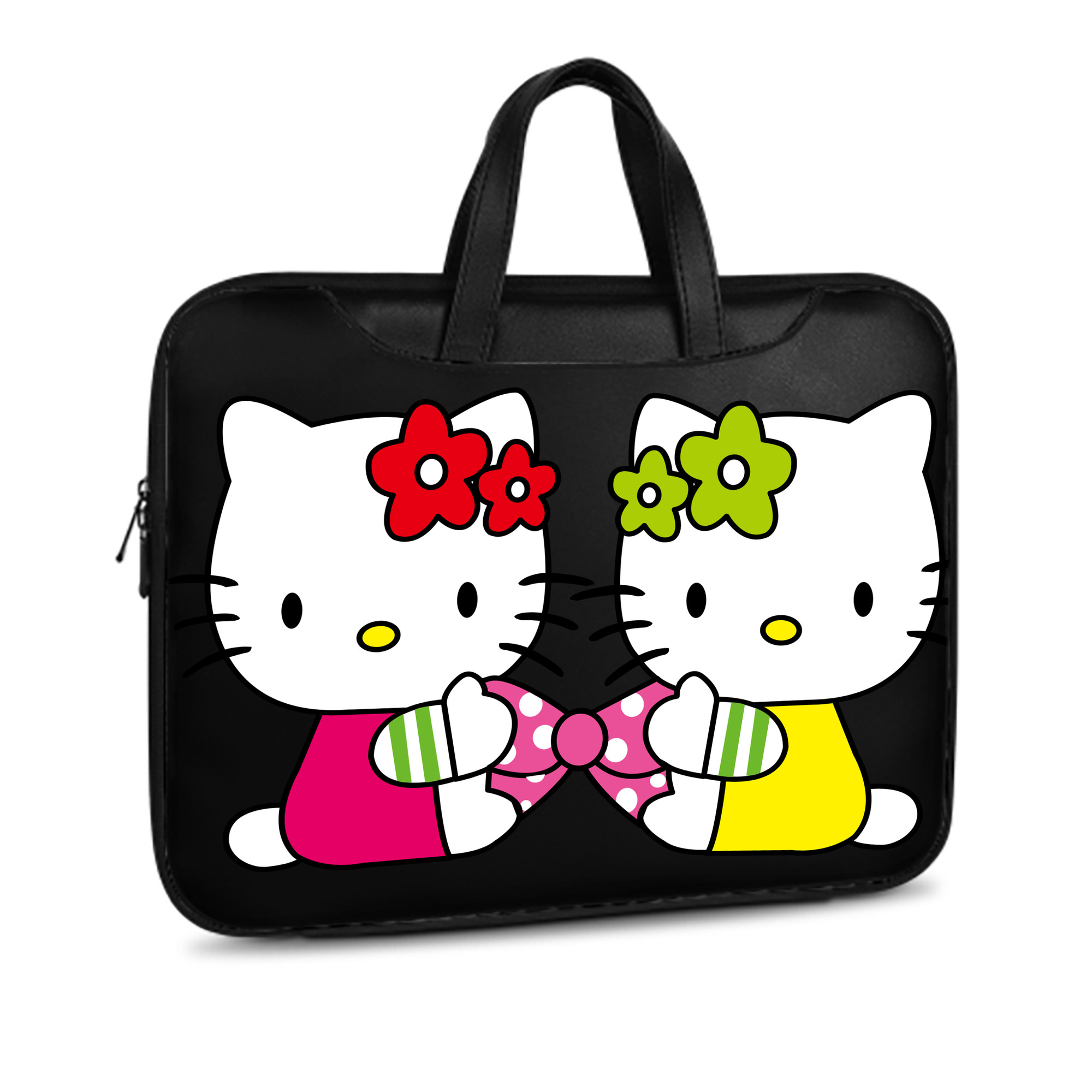 （画像用） Hello Kitty ハローキティ レザーラップトップバッグ　ノートパソコンケース