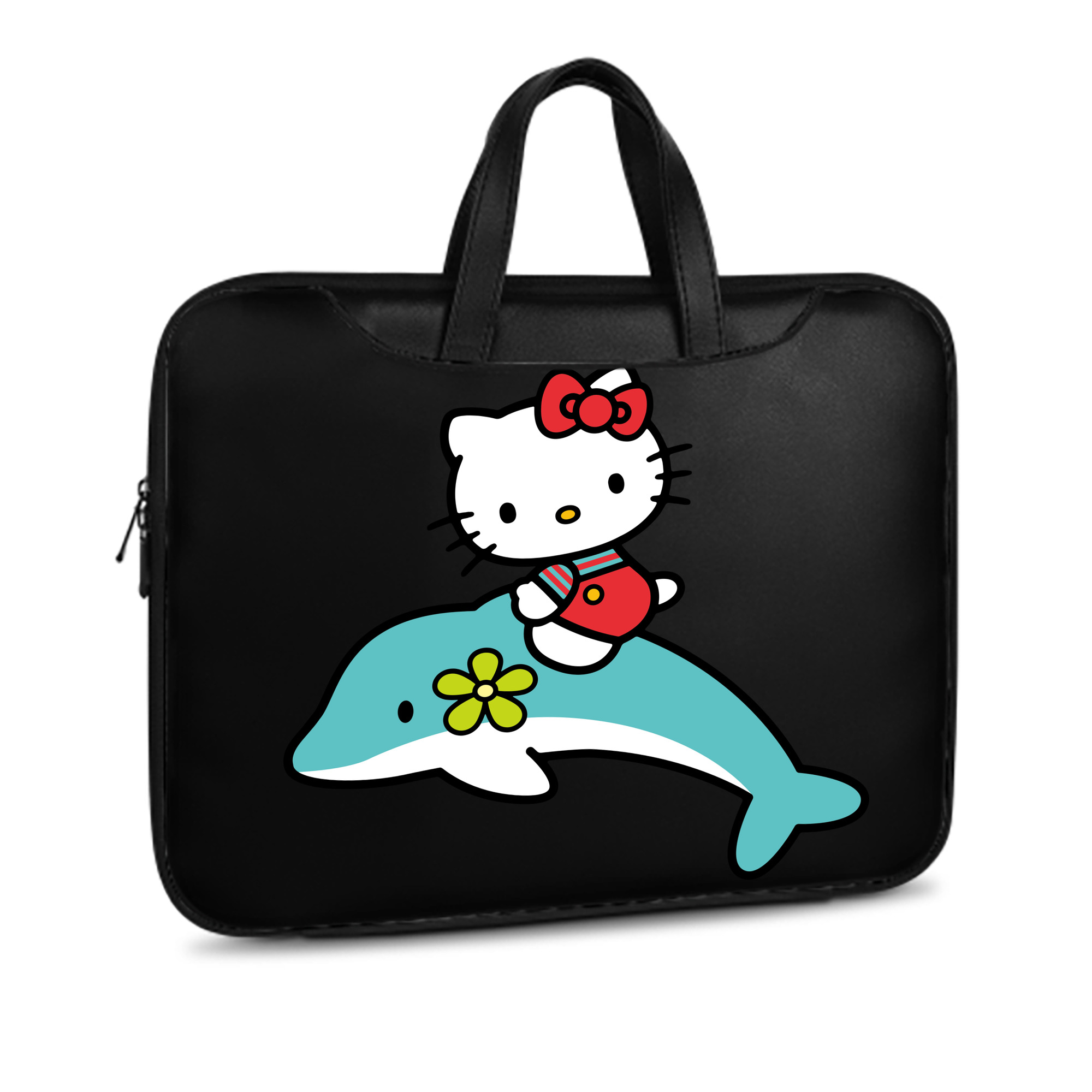 （画像用） Hello Kitty ハローキティ レザーラップトップバッグ　ノートパソコンケース