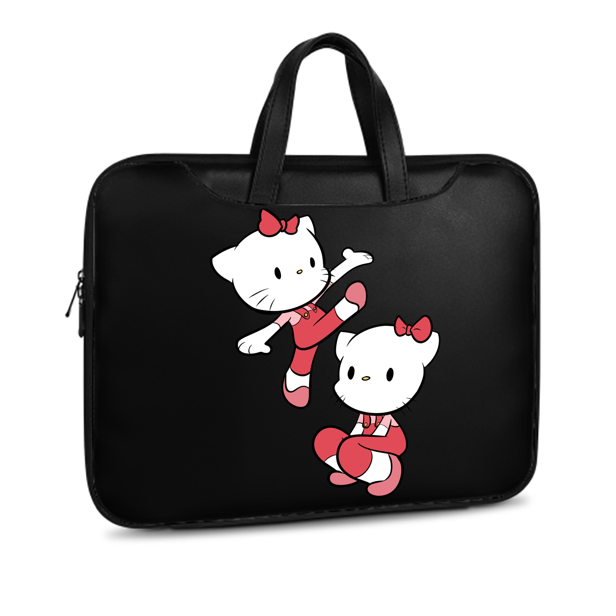 （画像用） Hello Kitty ハローキティ レザーラップトップバッグ　ノートパソコンケース