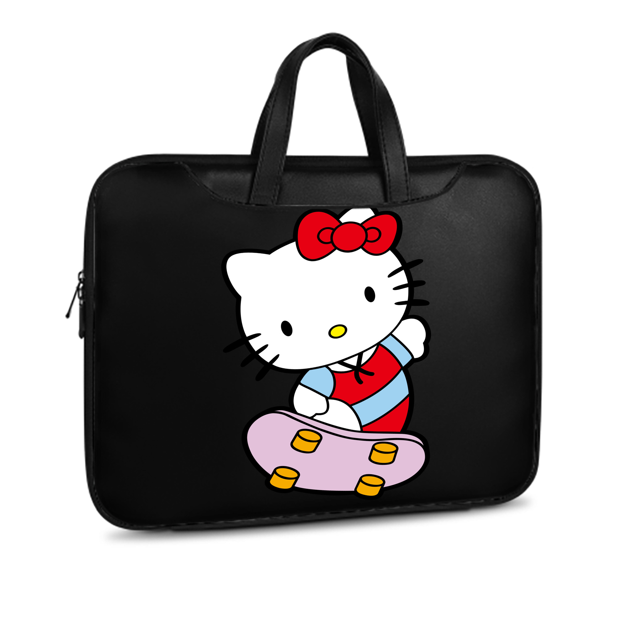 （画像用） Hello Kitty ハローキティ レザーラップトップバッグ　ノートパソコンケース