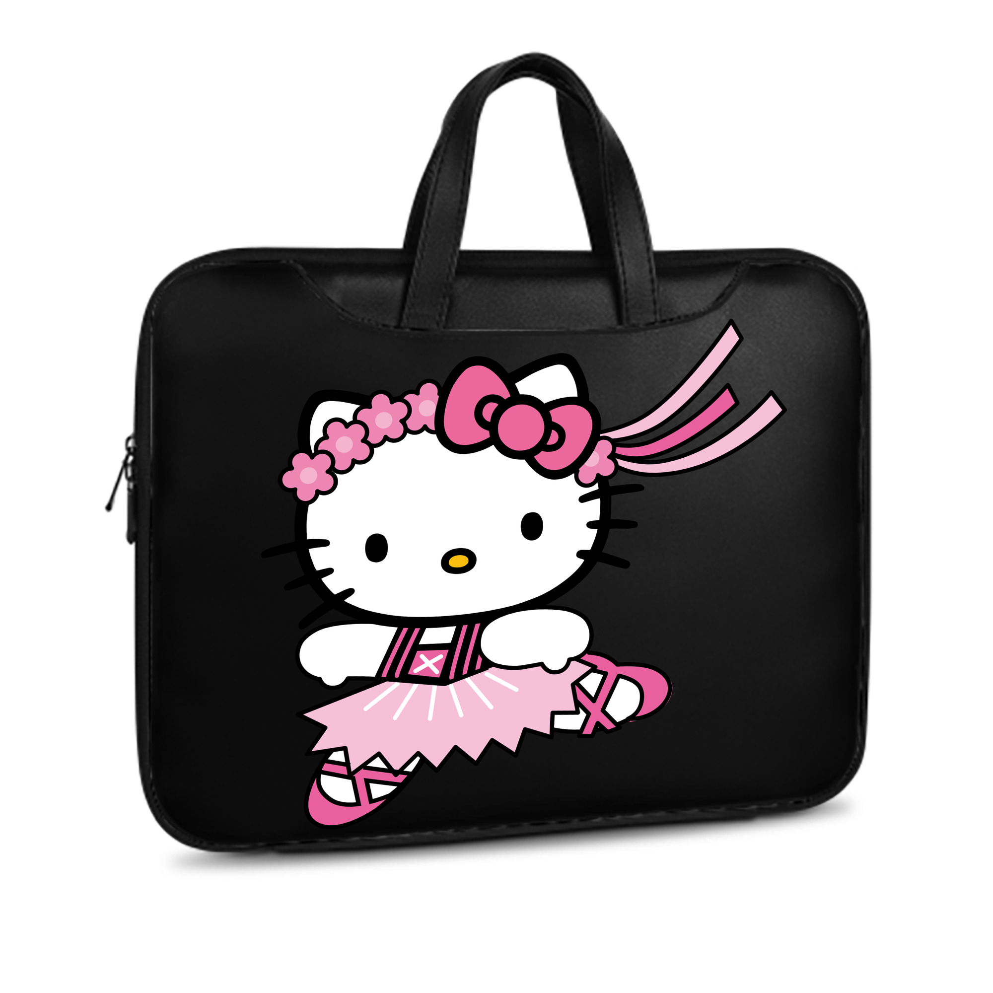 （画像用） Hello Kitty ハローキティ レザーラップトップバッグ　ノートパソコンケース