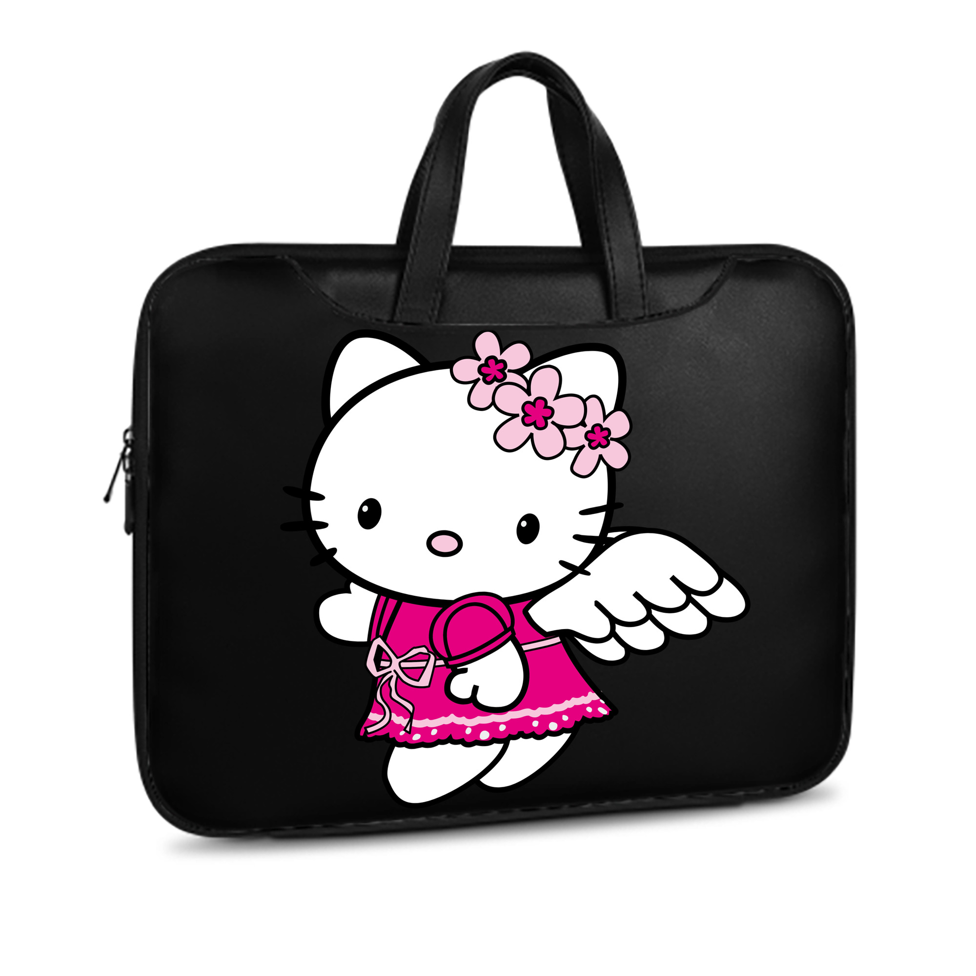 （画像用） Hello Kitty ハローキティ レザーラップトップバッグ　ノートパソコンケース