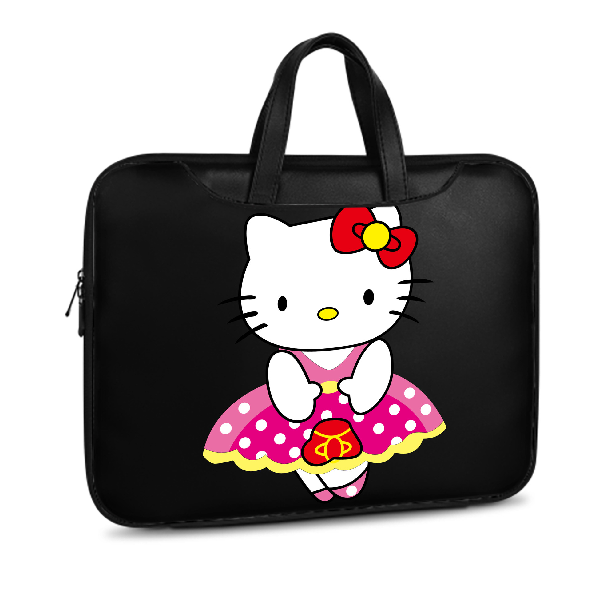 （画像用） Hello Kitty ハローキティ レザーラップトップバッグ　ノートパソコンケース