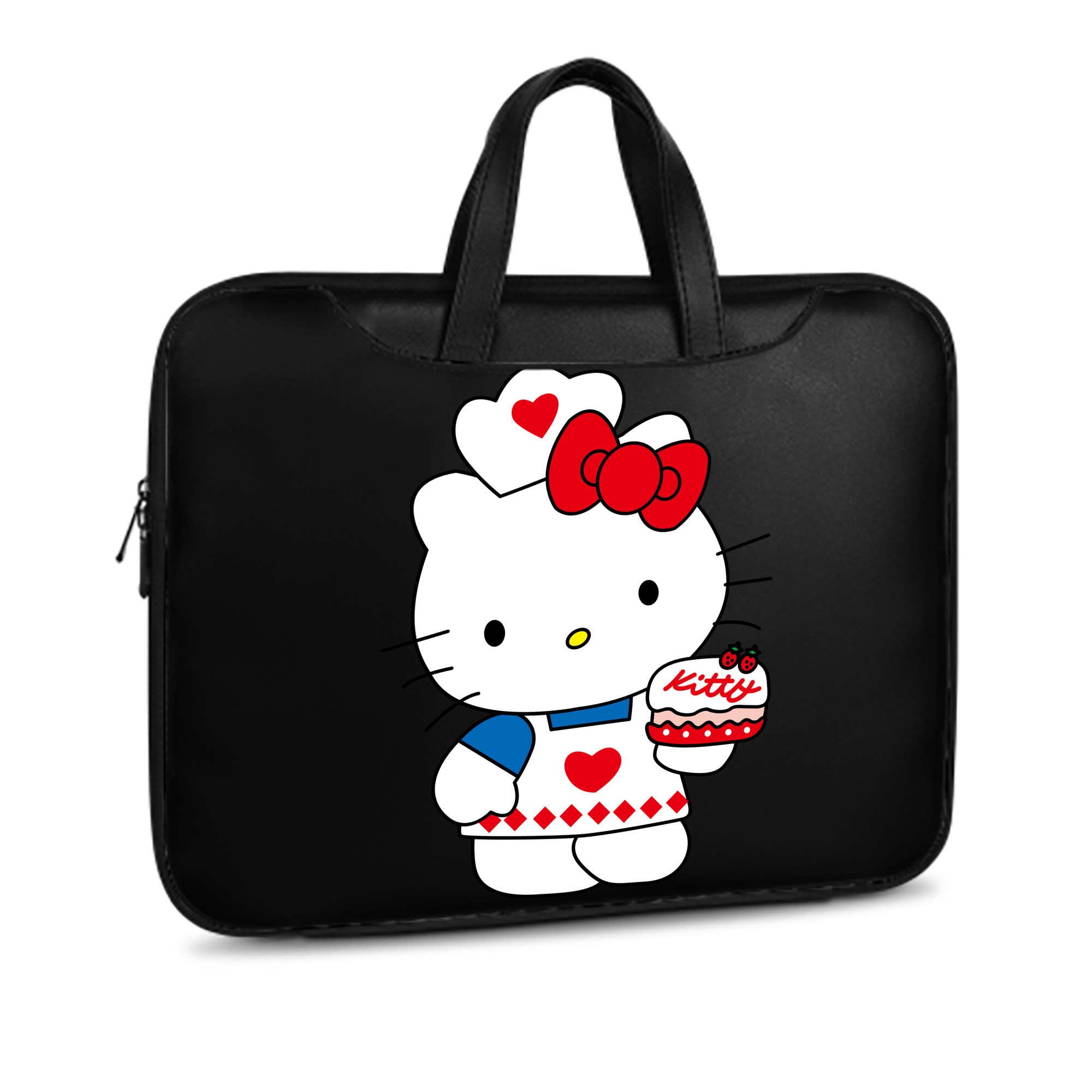 （画像用） Hello Kitty ハローキティ レザーラップトップバッグ　ノートパソコンケース