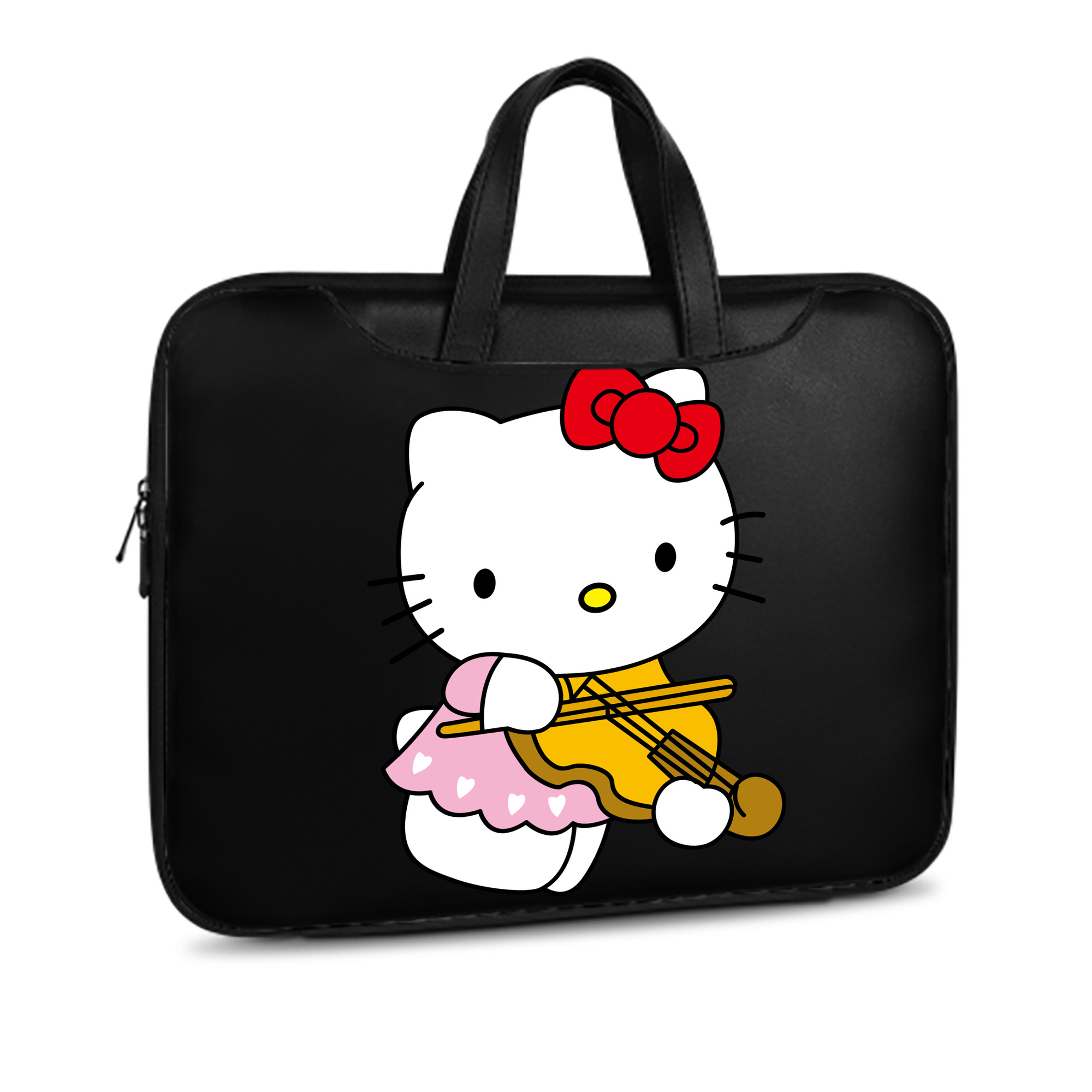 （画像用） Hello Kitty ハローキティ レザーラップトップバッグ　ノートパソコンケース