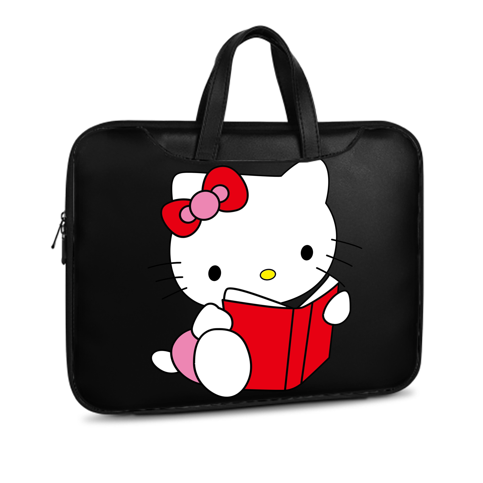 （画像用） Hello Kitty ハローキティ レザーラップトップバッグ　ノートパソコンケース