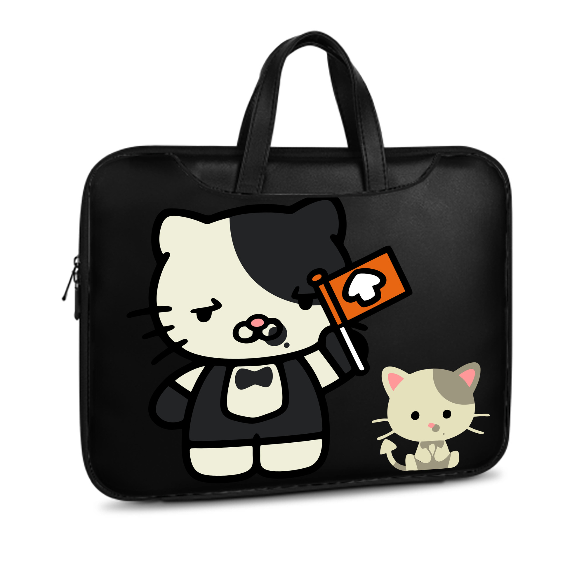 （画像用） Hello Kitty ハローキティ レザーラップトップバッグ　ノートパソコンケース