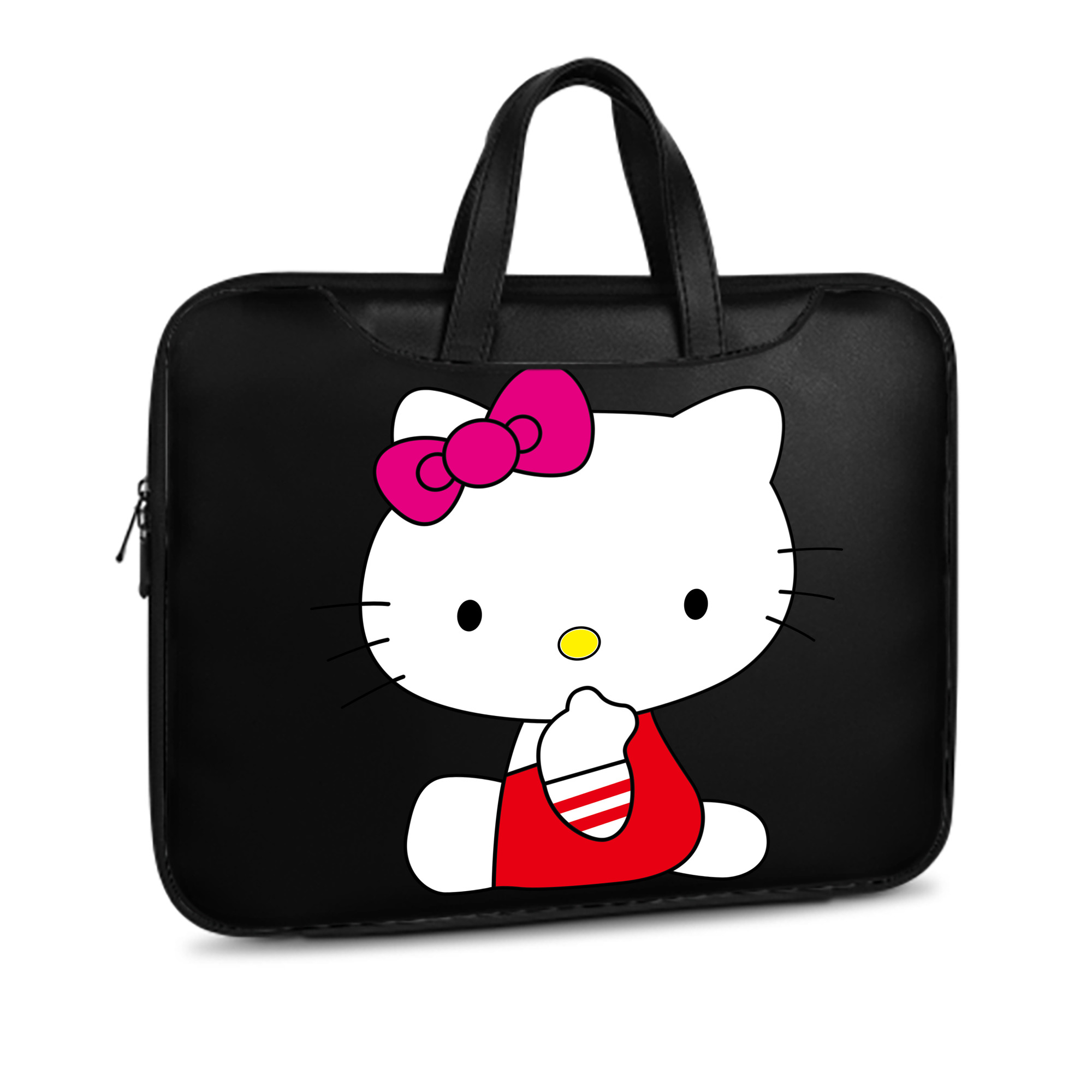 （画像用） Hello Kitty ハローキティ レザーラップトップバッグ　ノートパソコンケース