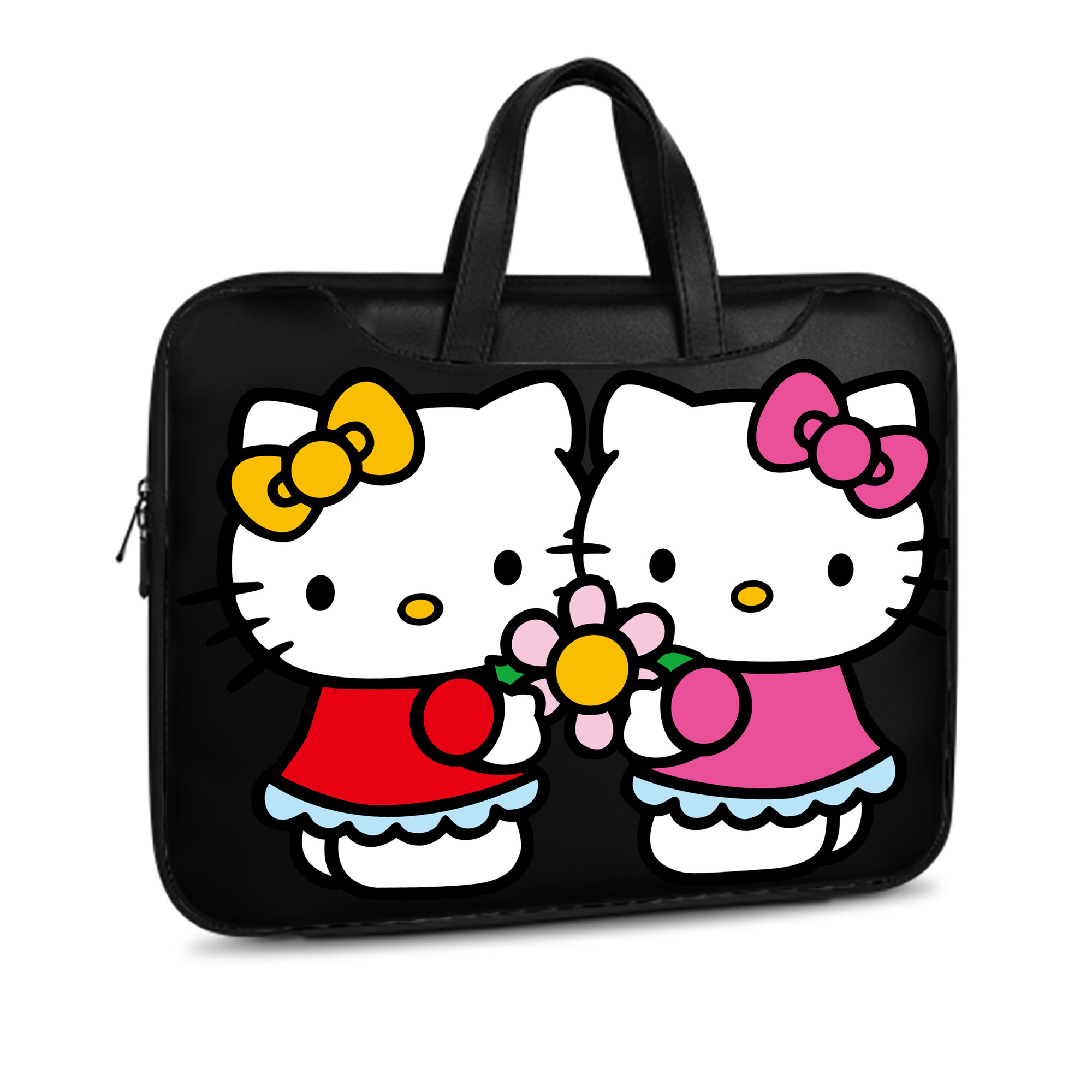 （画像用） Hello Kitty ハローキティ レザーラップトップバッグ　ノートパソコンケース
