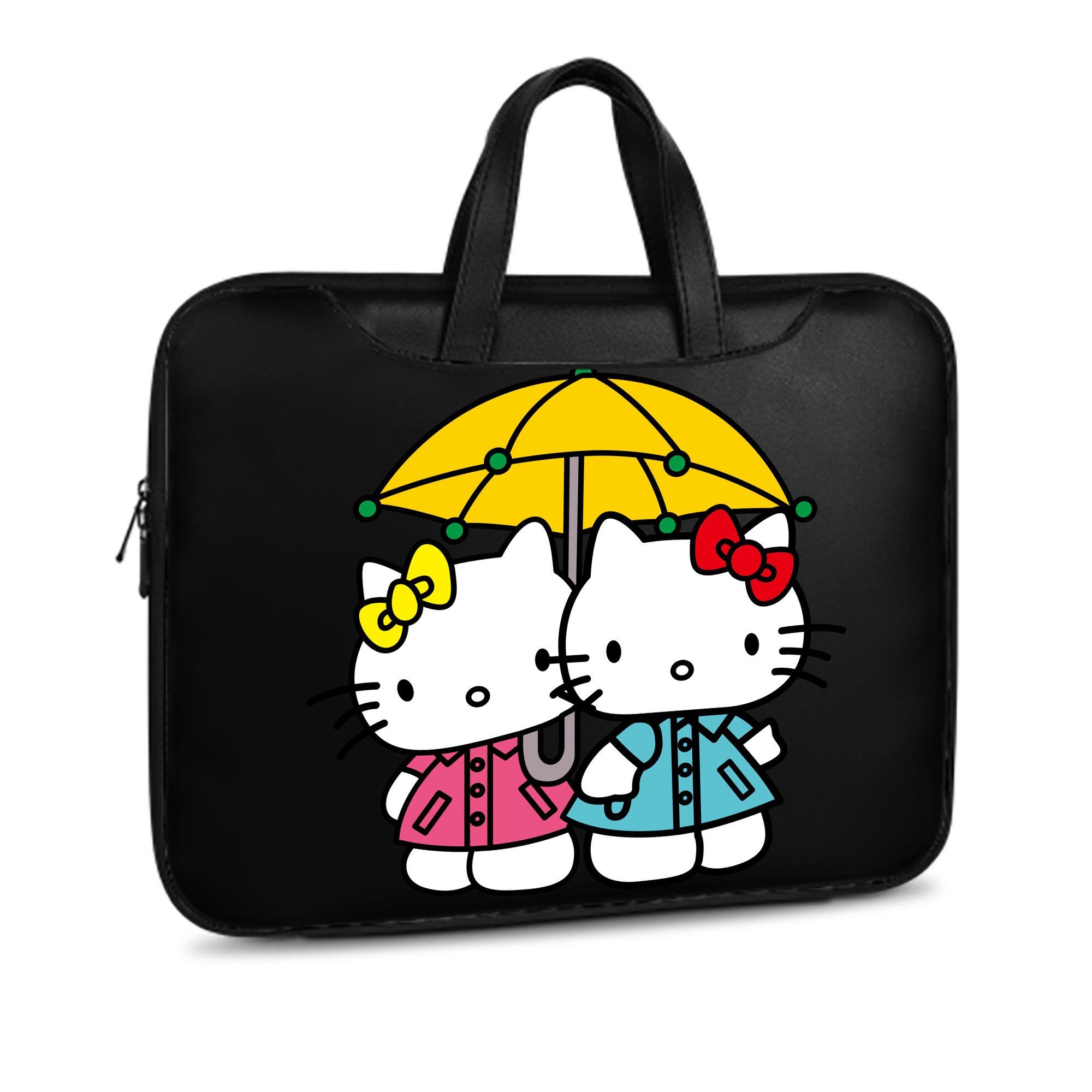 （画像用） Hello Kitty ハローキティ レザーラップトップバッグ　ノートパソコンケース