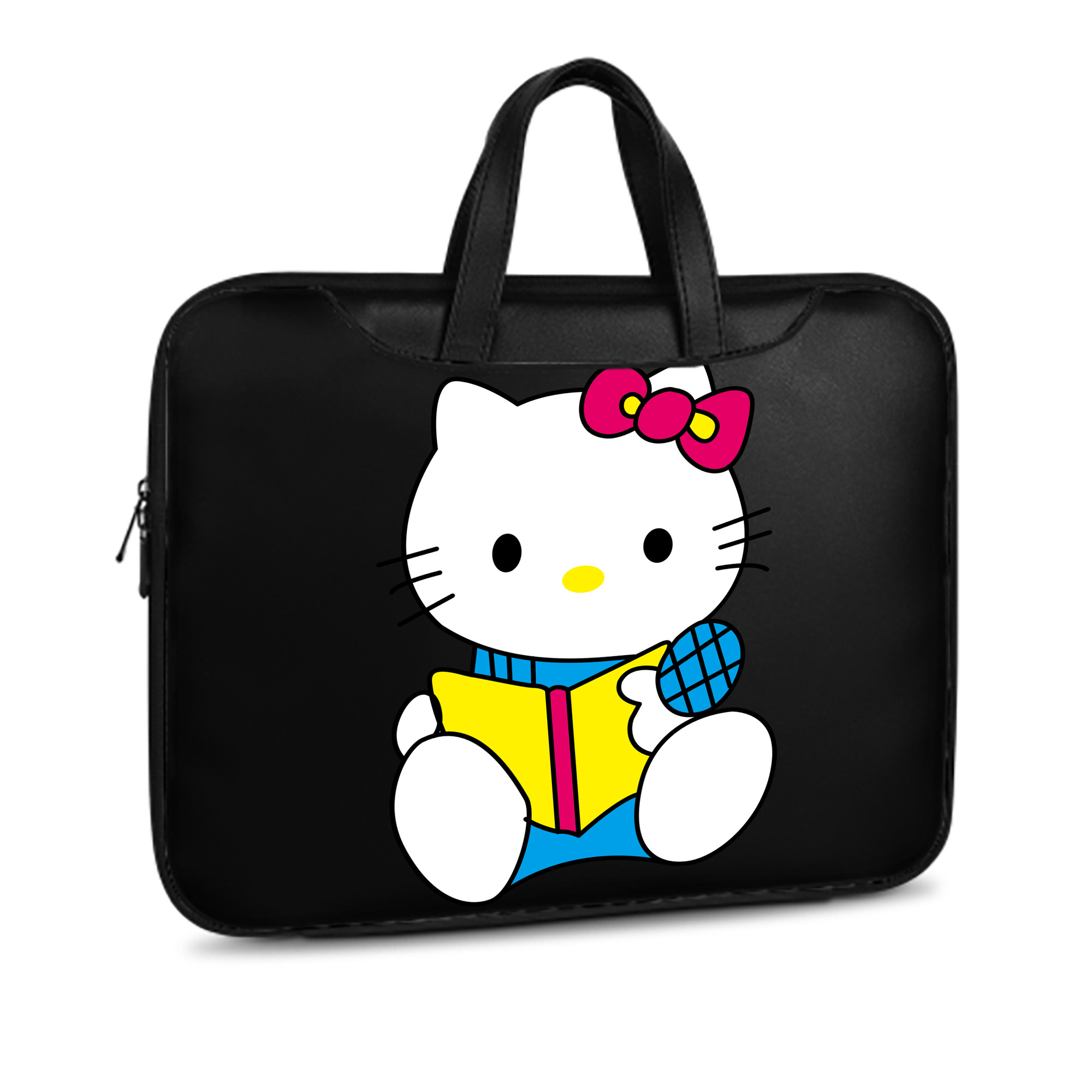 （画像用） Hello Kitty ハローキティ レザーラップトップバッグ　ノートパソコンケース