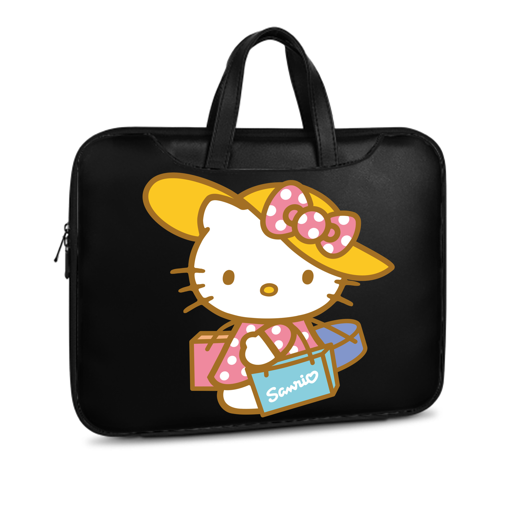 （画像用） Hello Kitty ハローキティ レザーラップトップバッグ　ノートパソコンケース