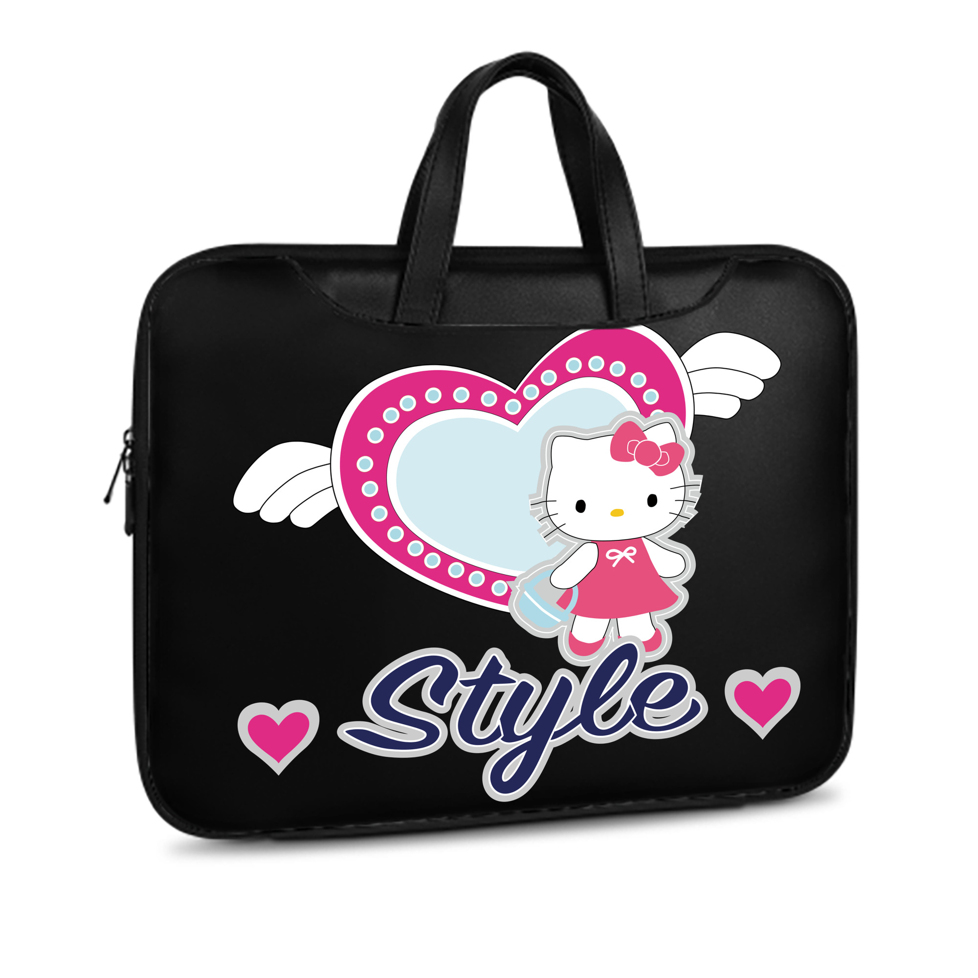 （画像用） Hello Kitty ハローキティ レザーラップトップバッグ　ノートパソコンケース