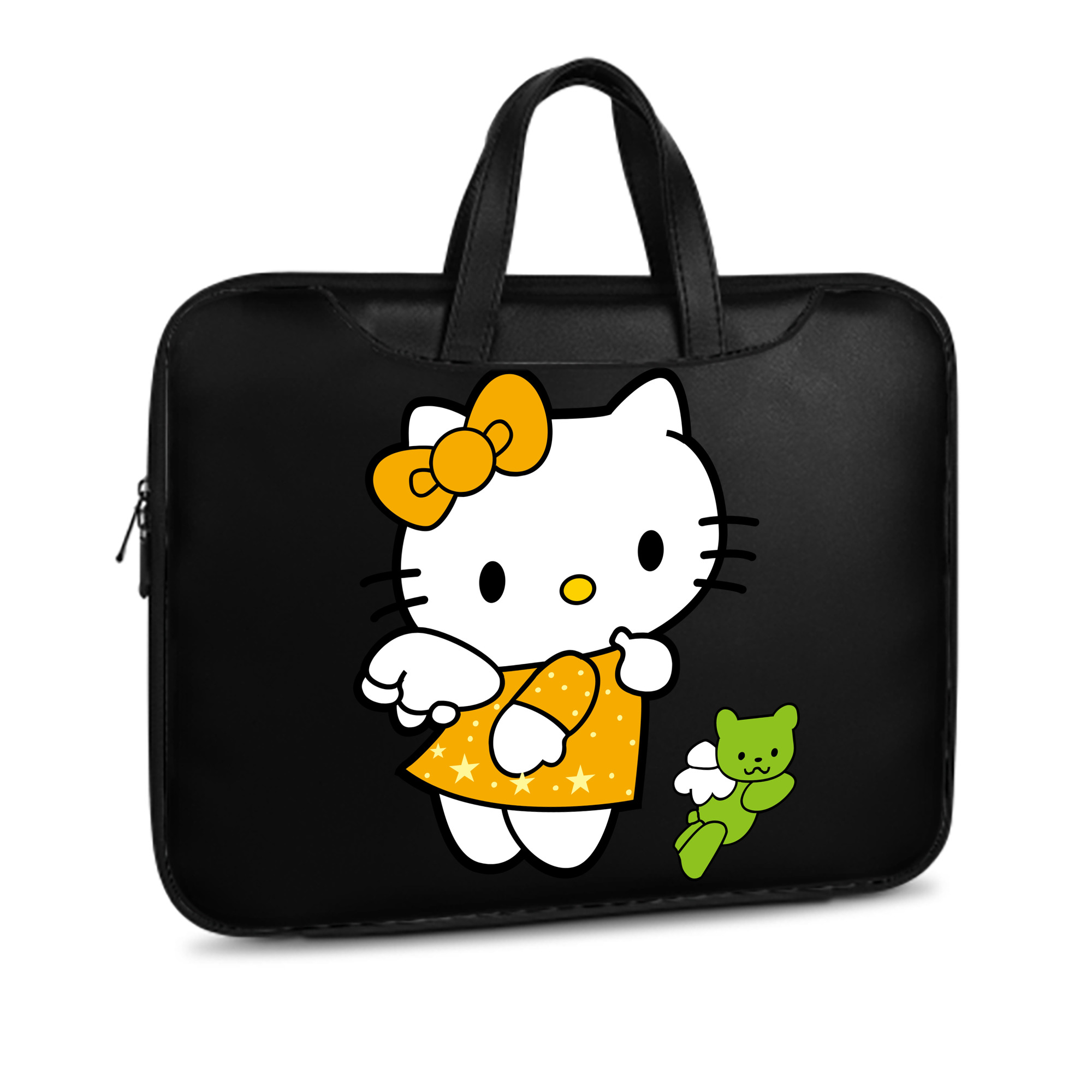 （画像用） Hello Kitty ハローキティ レザーラップトップバッグ　ノートパソコンケース