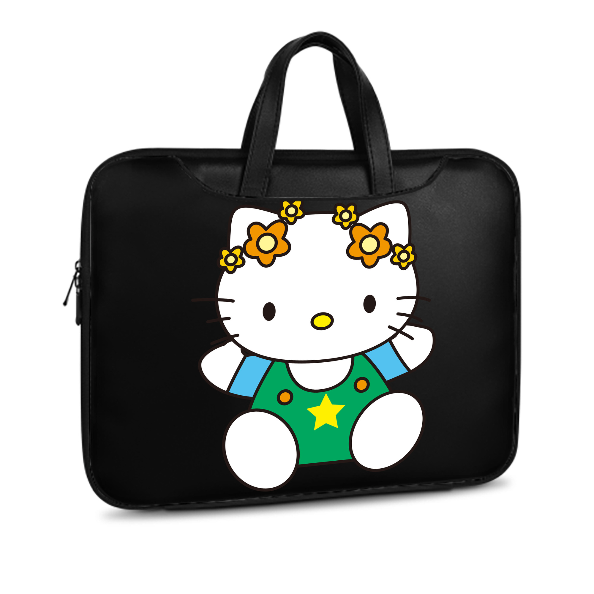 （画像用） Hello Kitty ハローキティ レザーラップトップバッグ　ノートパソコンケース