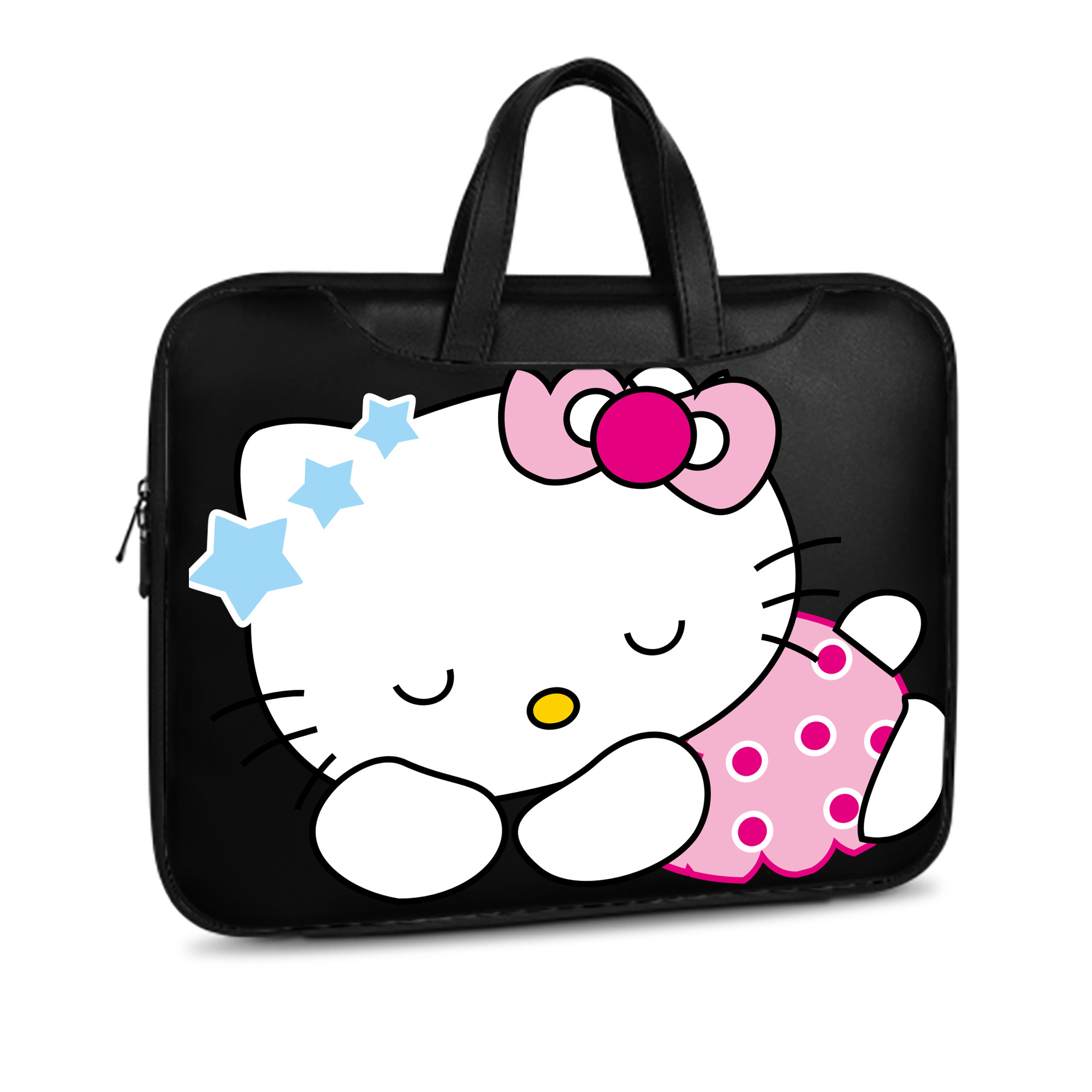 （画像用） Hello Kitty ハローキティ レザーラップトップバッグ　ノートパソコンケース