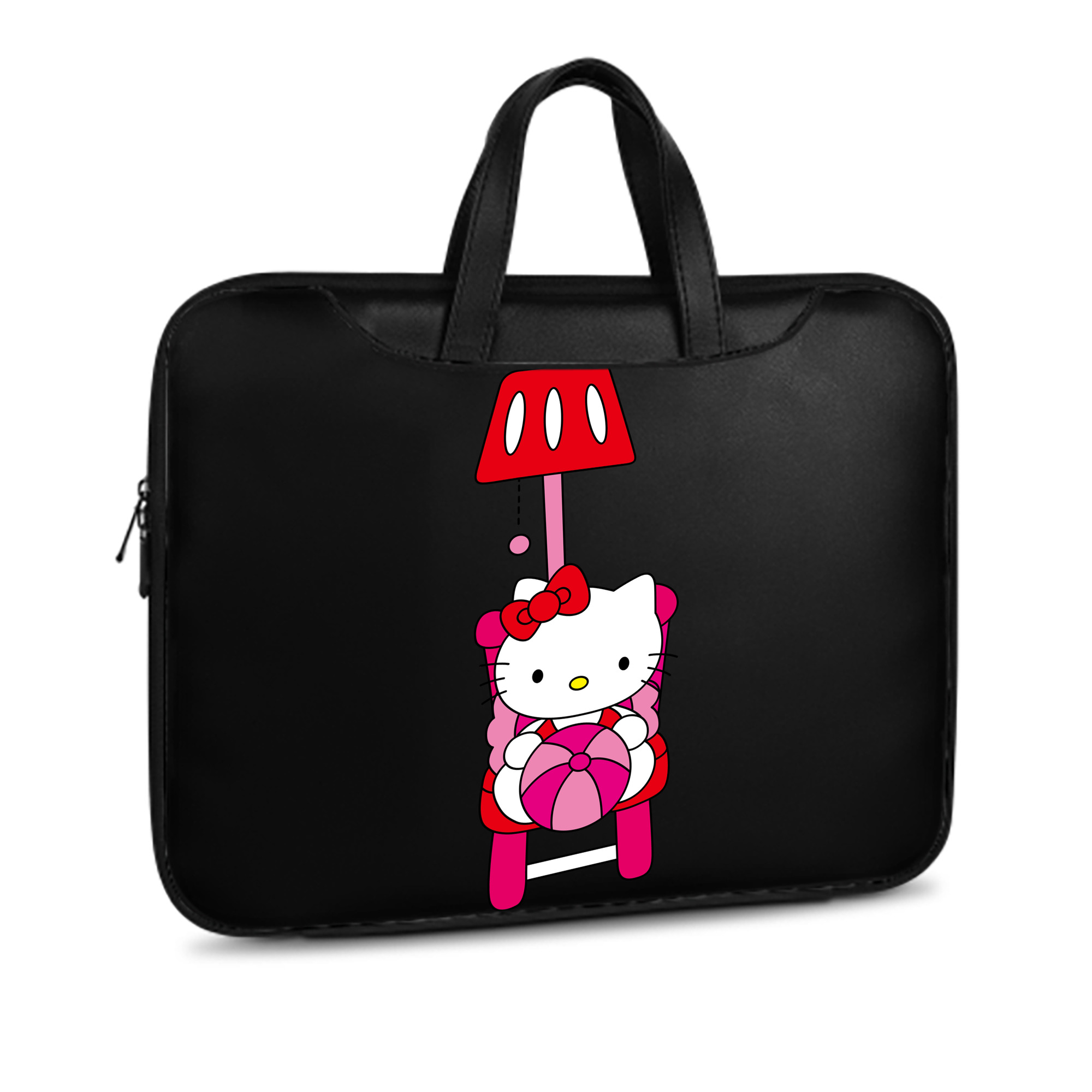（画像用） Hello Kitty ハローキティ レザーラップトップバッグ　ノートパソコンケース