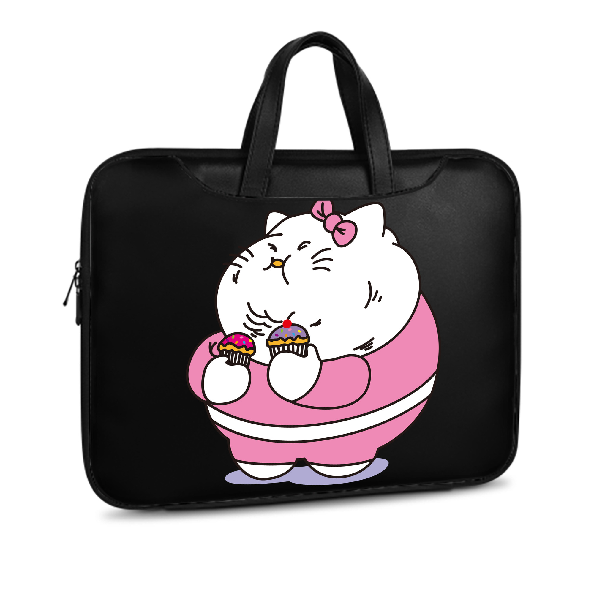 （画像用） Hello Kitty ハローキティ レザーラップトップバッグ　ノートパソコンケース