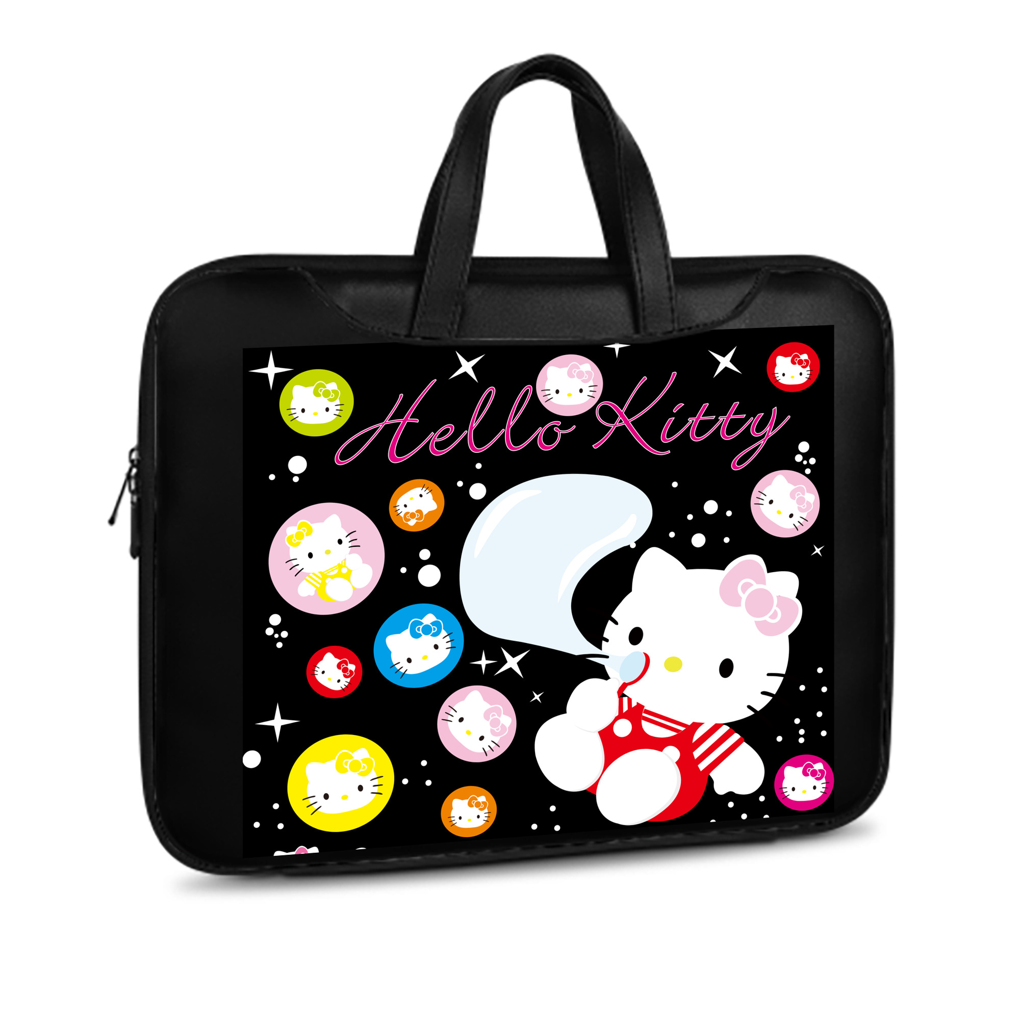 （画像用） Hello Kitty ハローキティ レザーラップトップバッグ　ノートパソコンケース