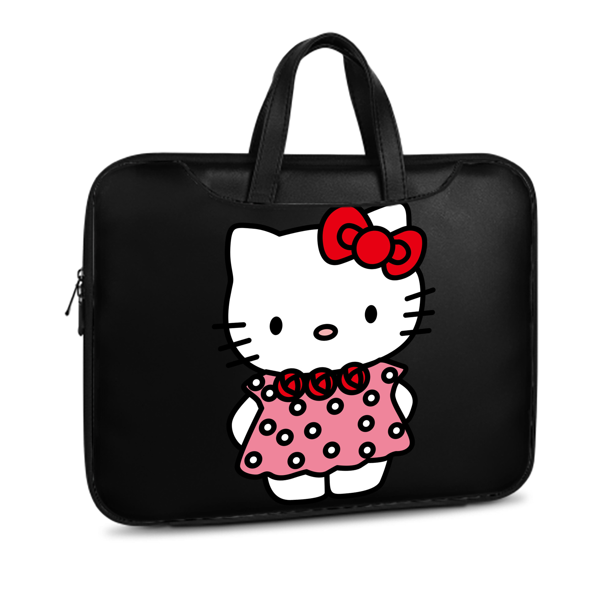 （画像用） Hello Kitty ハローキティ レザーラップトップバッグ　ノートパソコンケース
