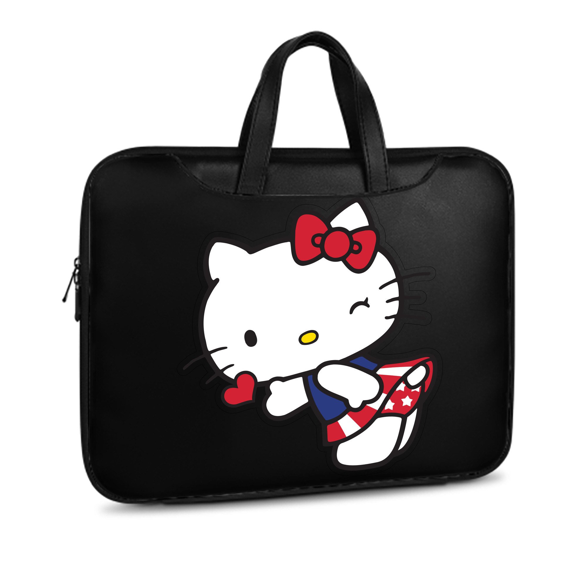 （画像用） Hello Kitty ハローキティ レザーラップトップバッグ　ノートパソコンケース