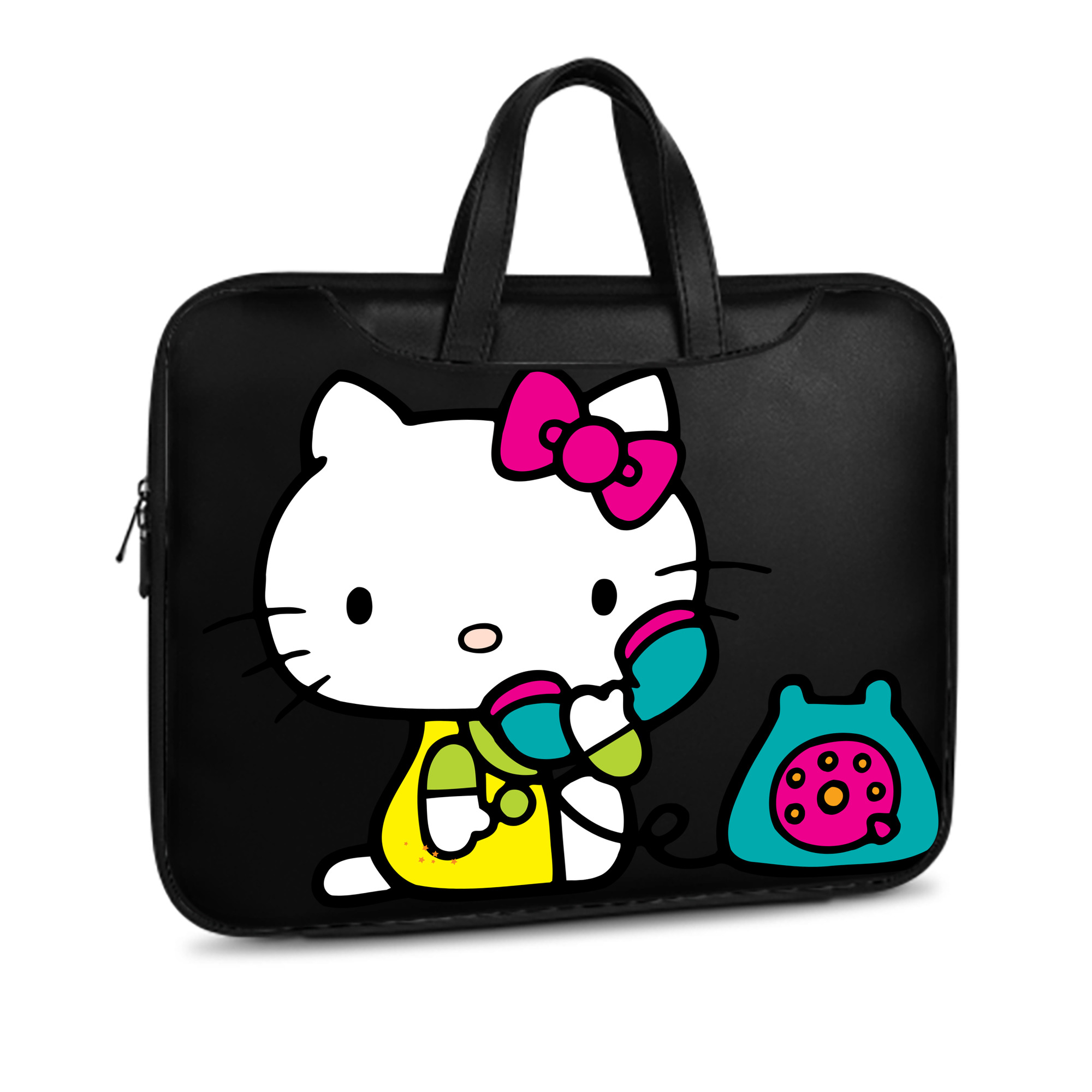 （画像用） Hello Kitty ハローキティ レザーラップトップバッグ　ノートパソコンケース