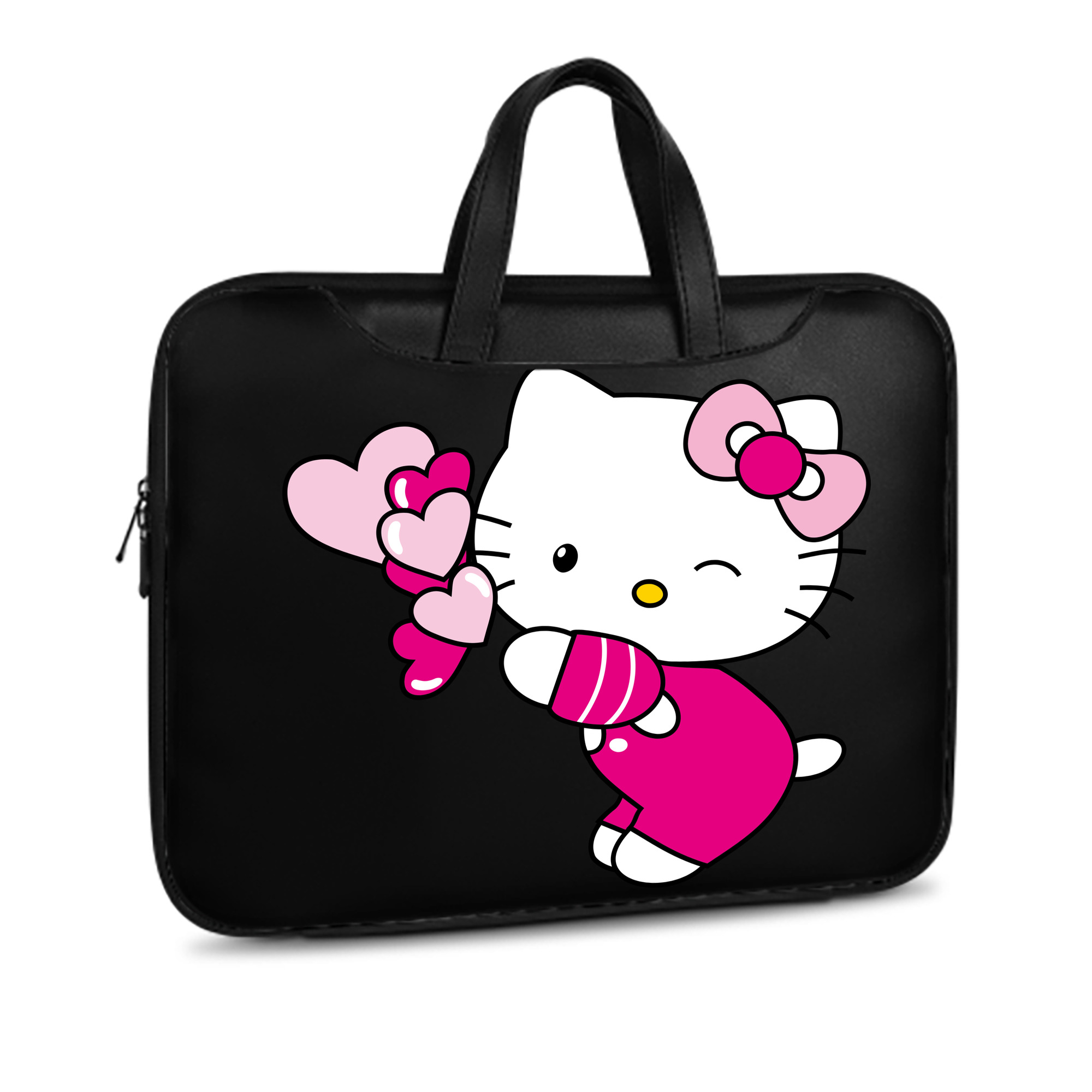 （画像用） Hello Kitty ハローキティ レザーラップトップバッグ　ノートパソコンケース