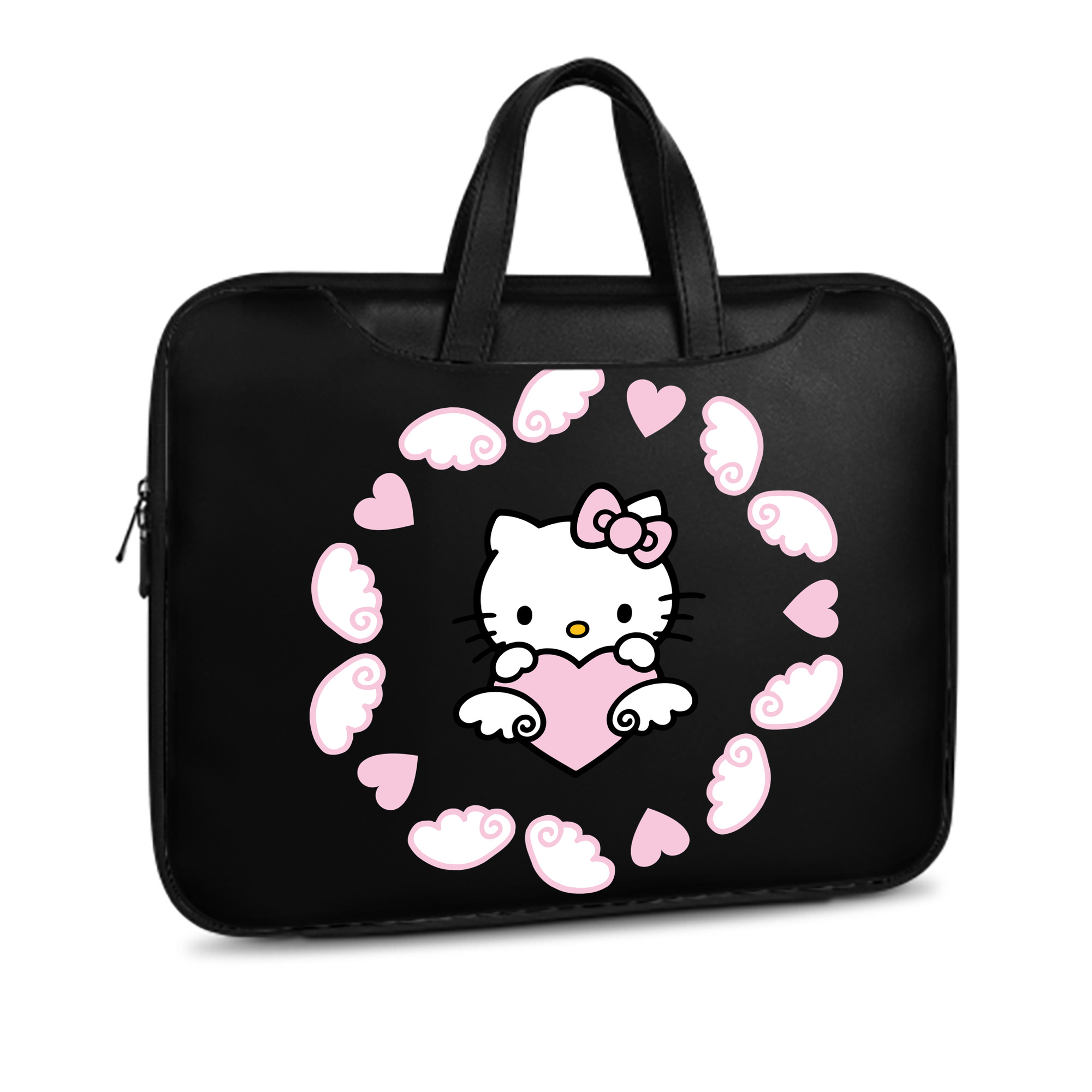 （画像用） Hello Kitty ハローキティ レザーラップトップバッグ　ノートパソコンケース