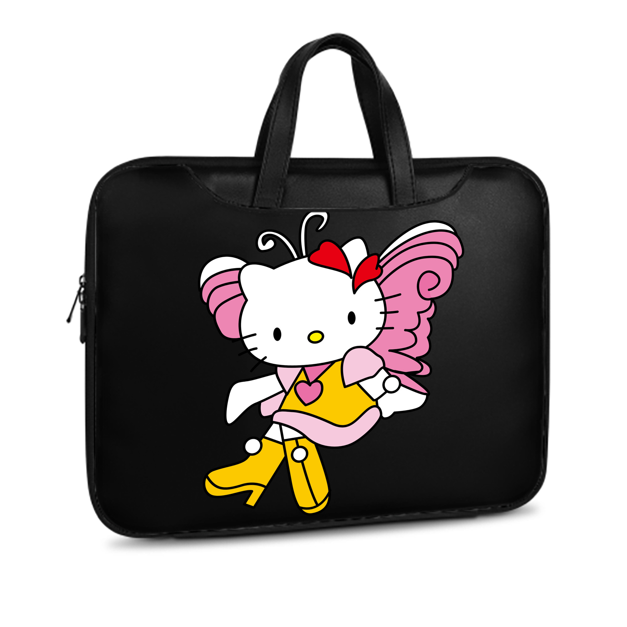 （画像用） Hello Kitty ハローキティ レザーラップトップバッグ　ノートパソコンケース
