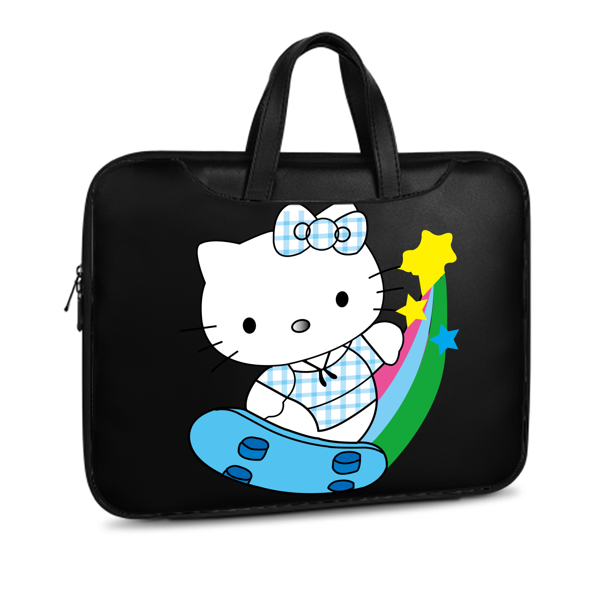 （画像用） Hello Kitty ハローキティ レザーラップトップバッグ　ノートパソコンケース