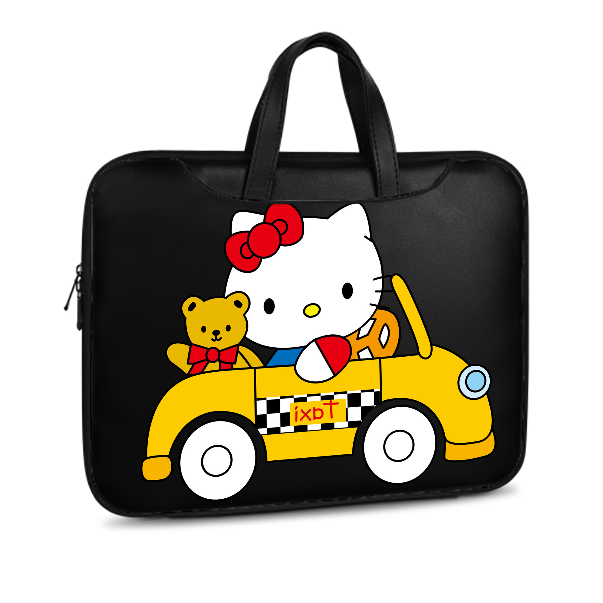 （画像用） Hello Kitty ハローキティ レザーラップトップバッグ　ノートパソコンケース