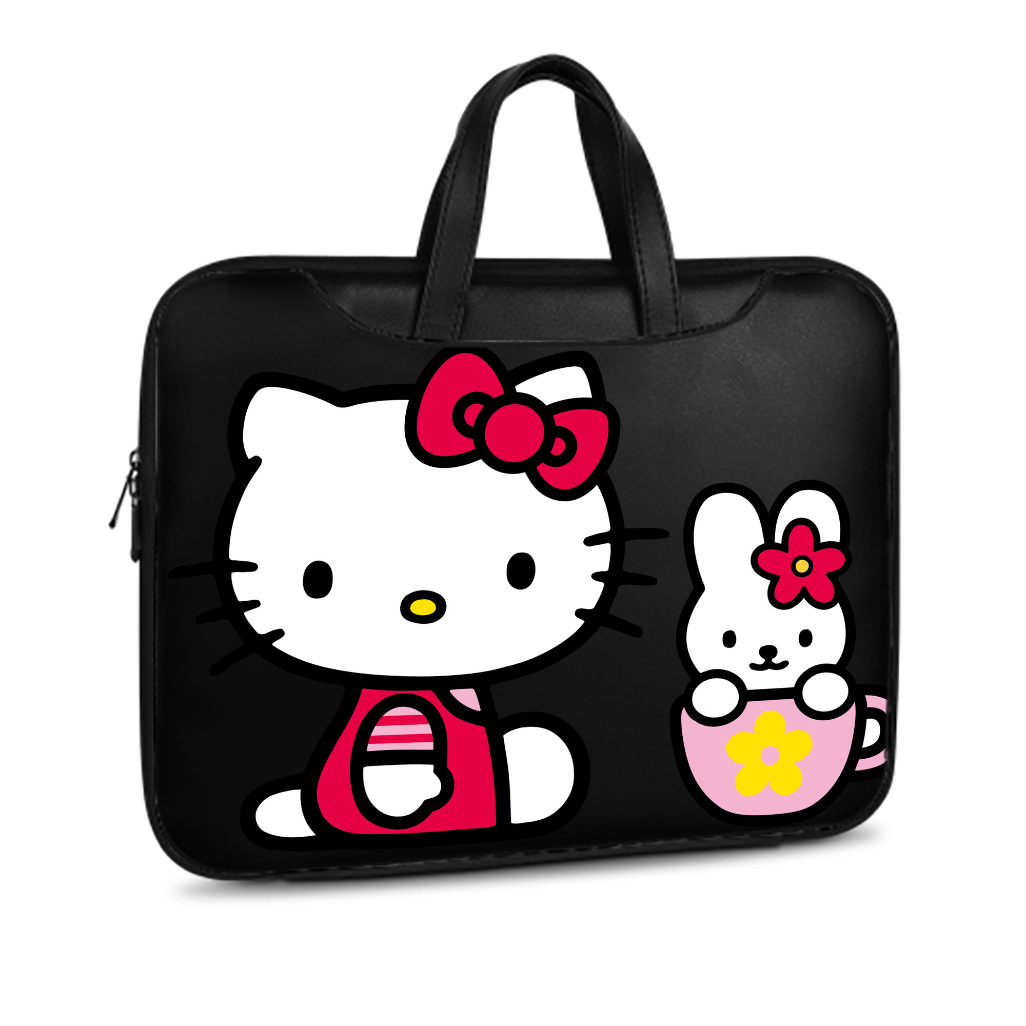 （画像用） Hello Kitty ハローキティ レザーラップトップバッグ　ノートパソコンケース