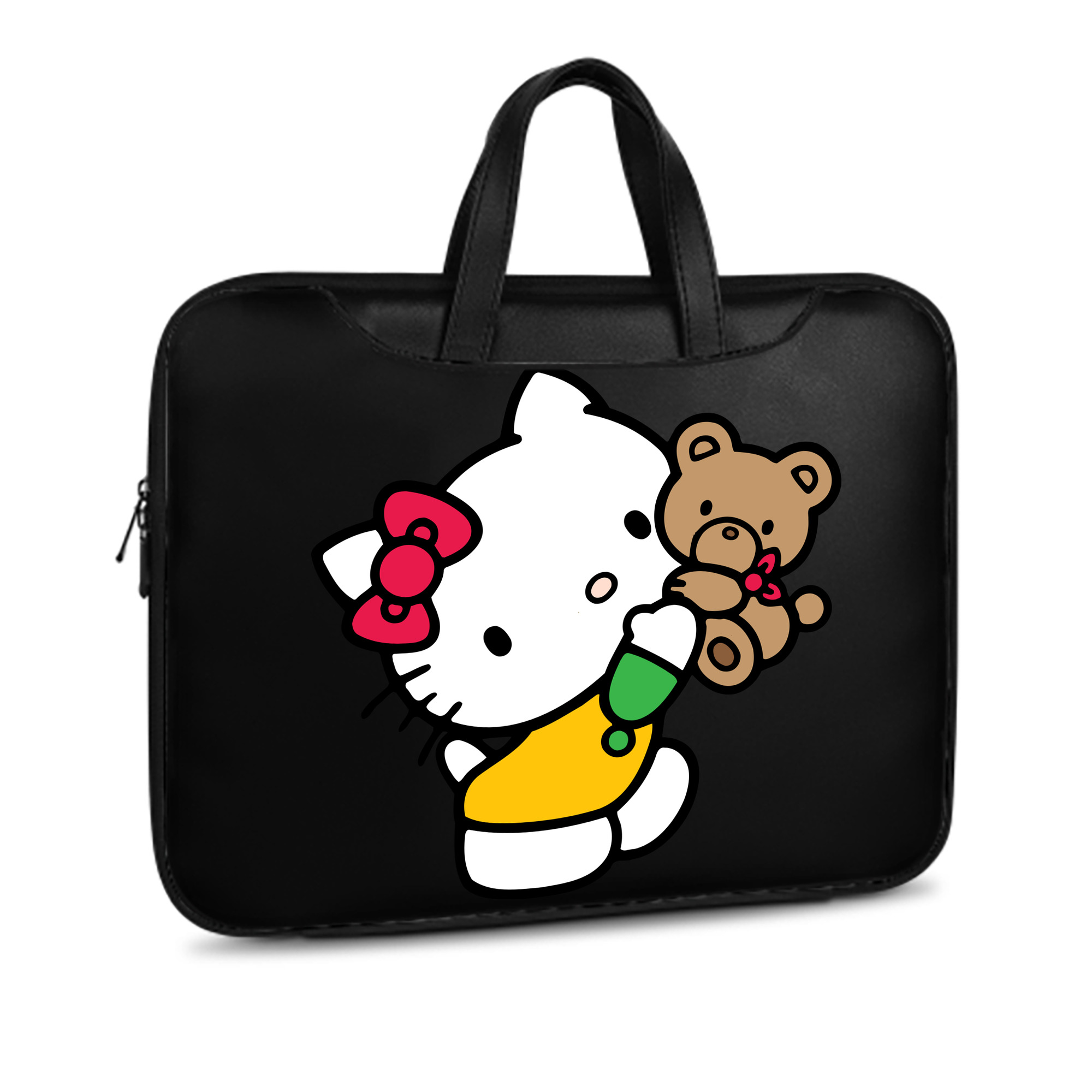 （画像用） Hello Kitty ハローキティ レザーラップトップバッグ　ノートパソコンケース