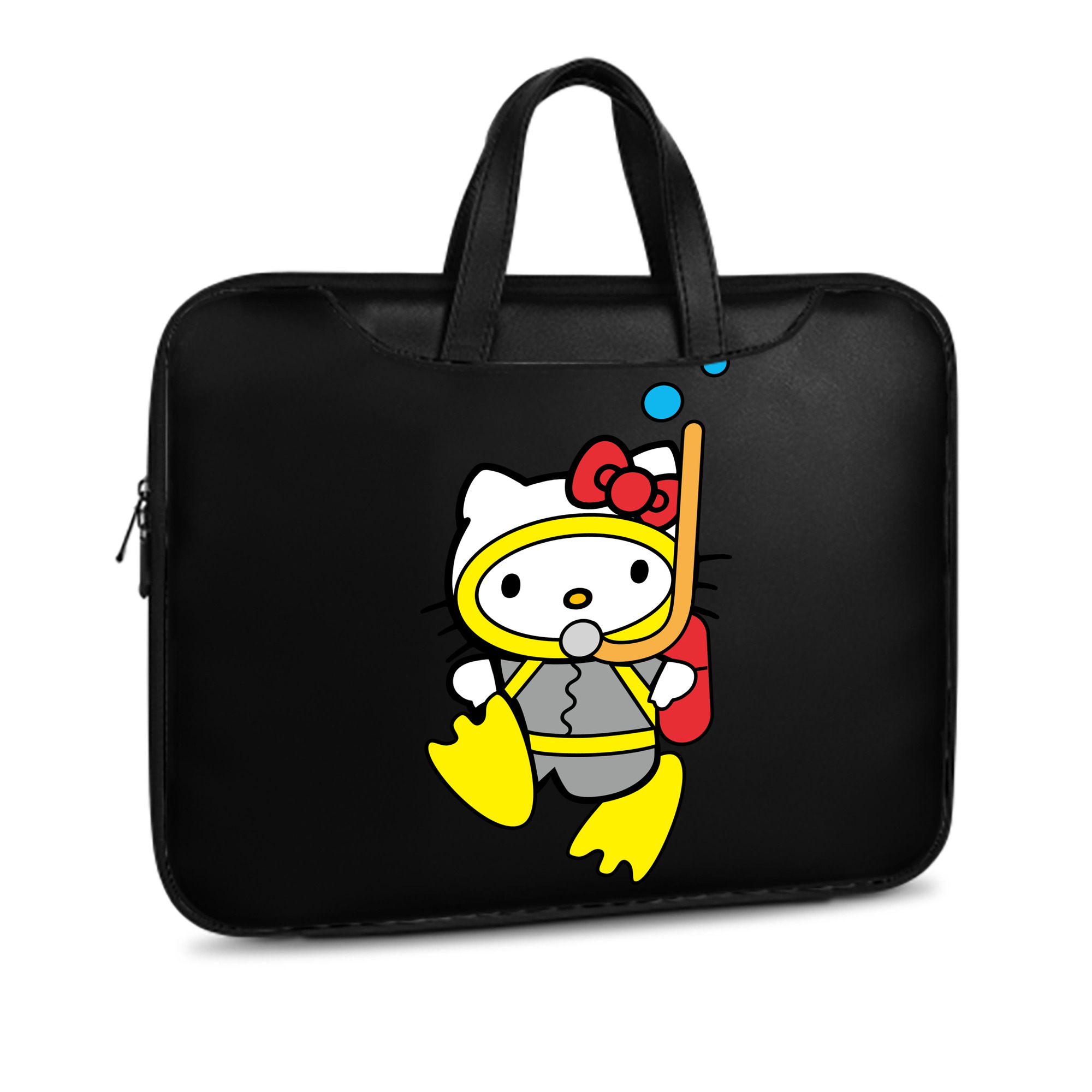 （画像用） Hello Kitty ハローキティ レザーラップトップバッグ　ノートパソコンケース