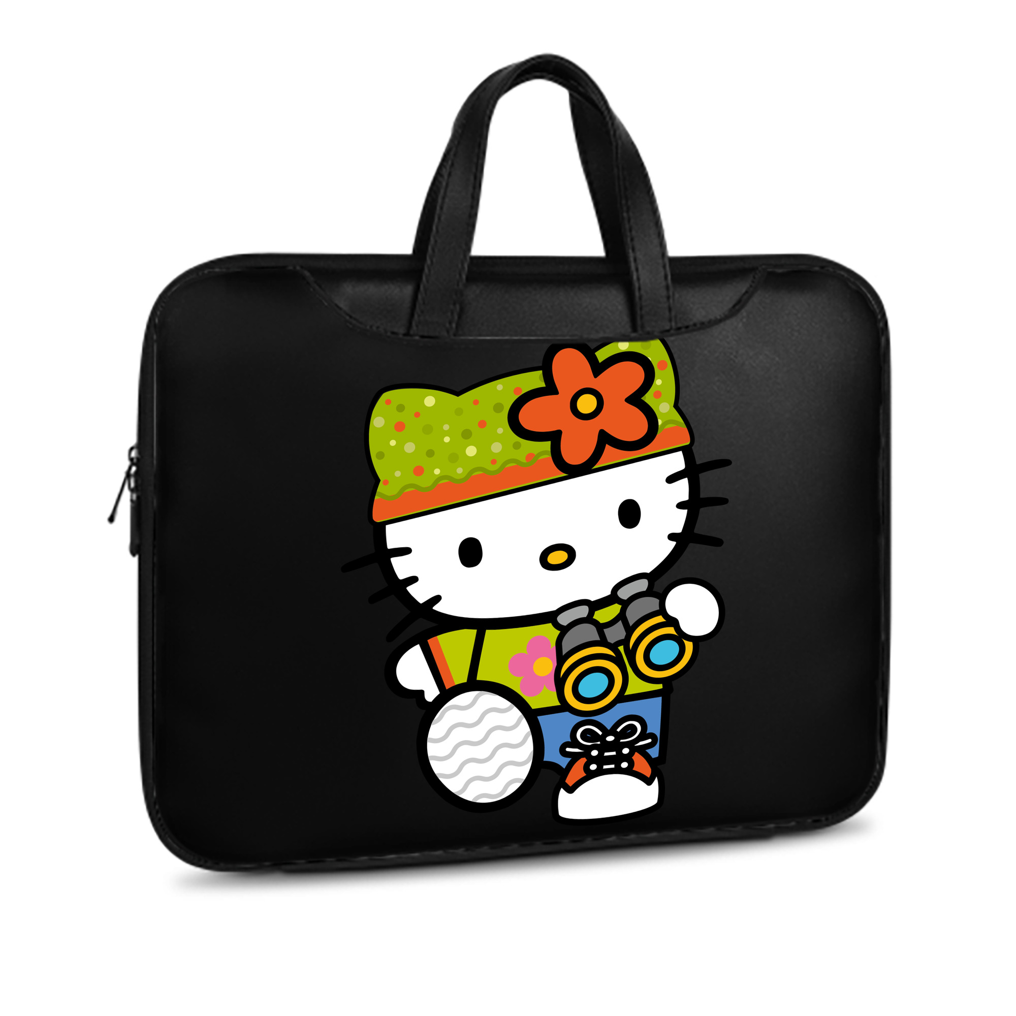 （画像用） Hello Kitty ハローキティ レザーラップトップバッグ　ノートパソコンケース
