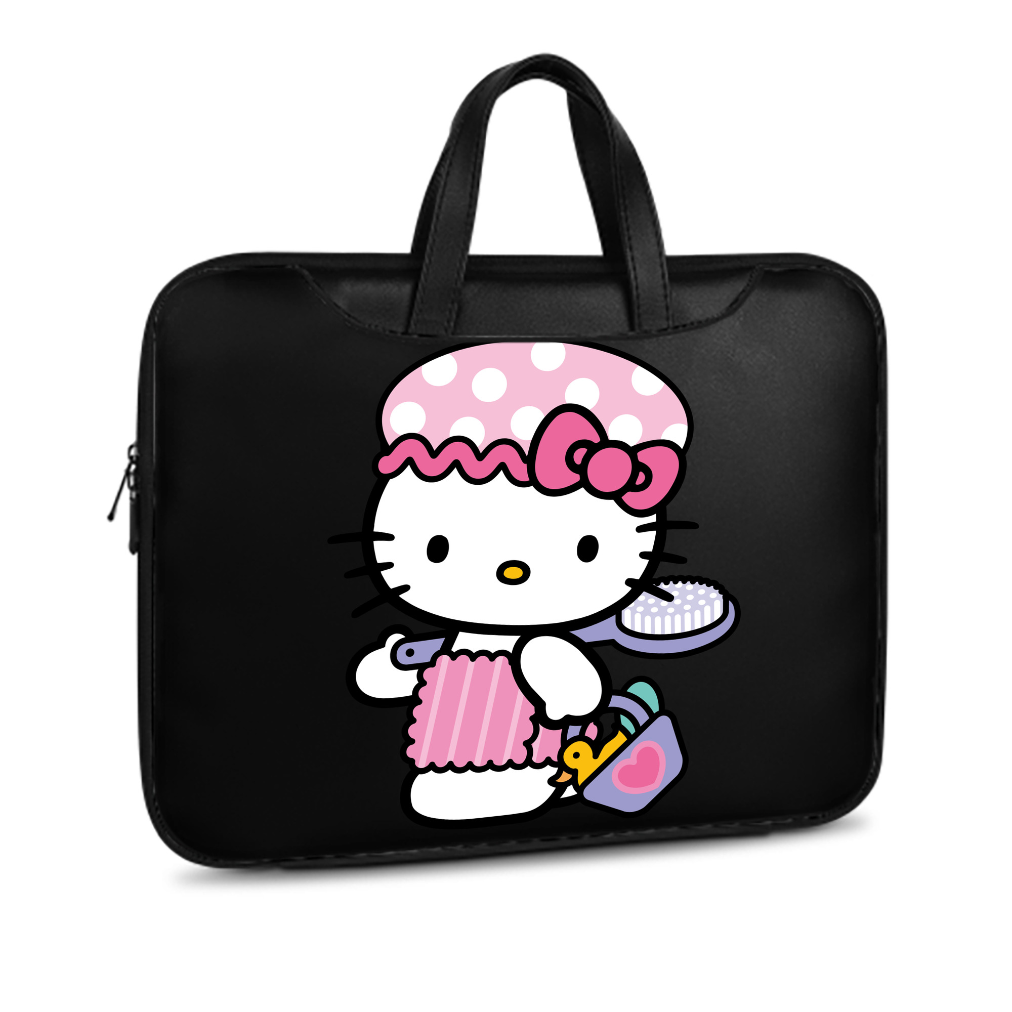 （画像用） Hello Kitty ハローキティ レザーラップトップバッグ　ノートパソコンケース