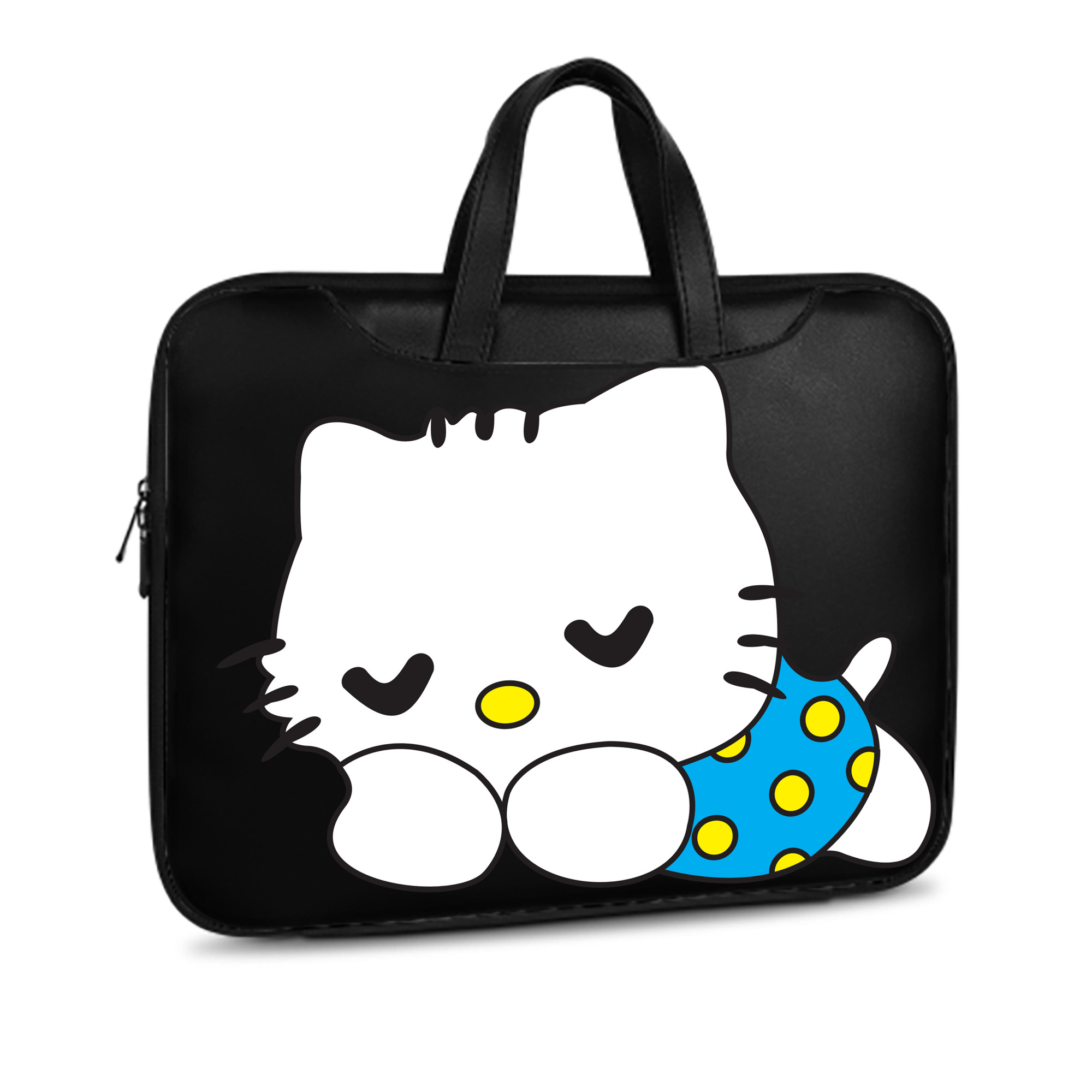 （画像用） Hello Kitty ハローキティ レザーラップトップバッグ　ノートパソコンケース