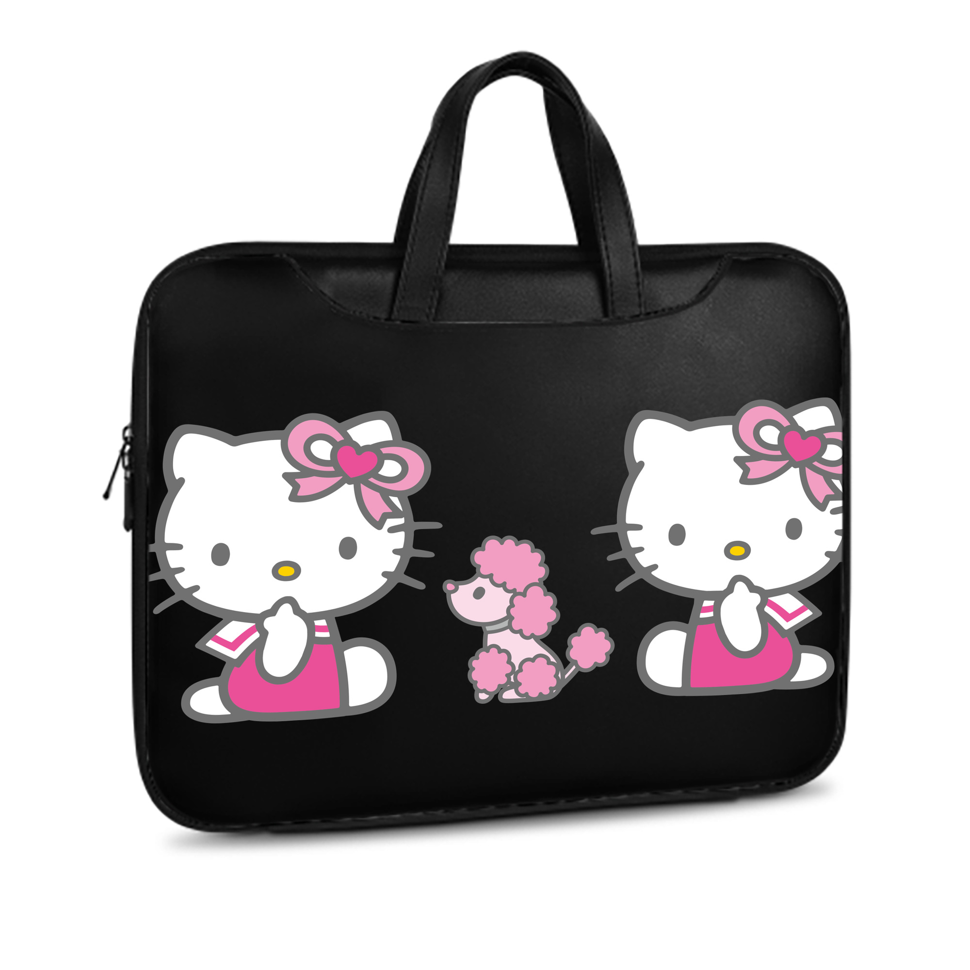 （画像用） Hello Kitty ハローキティ レザーラップトップバッグ　ノートパソコンケース