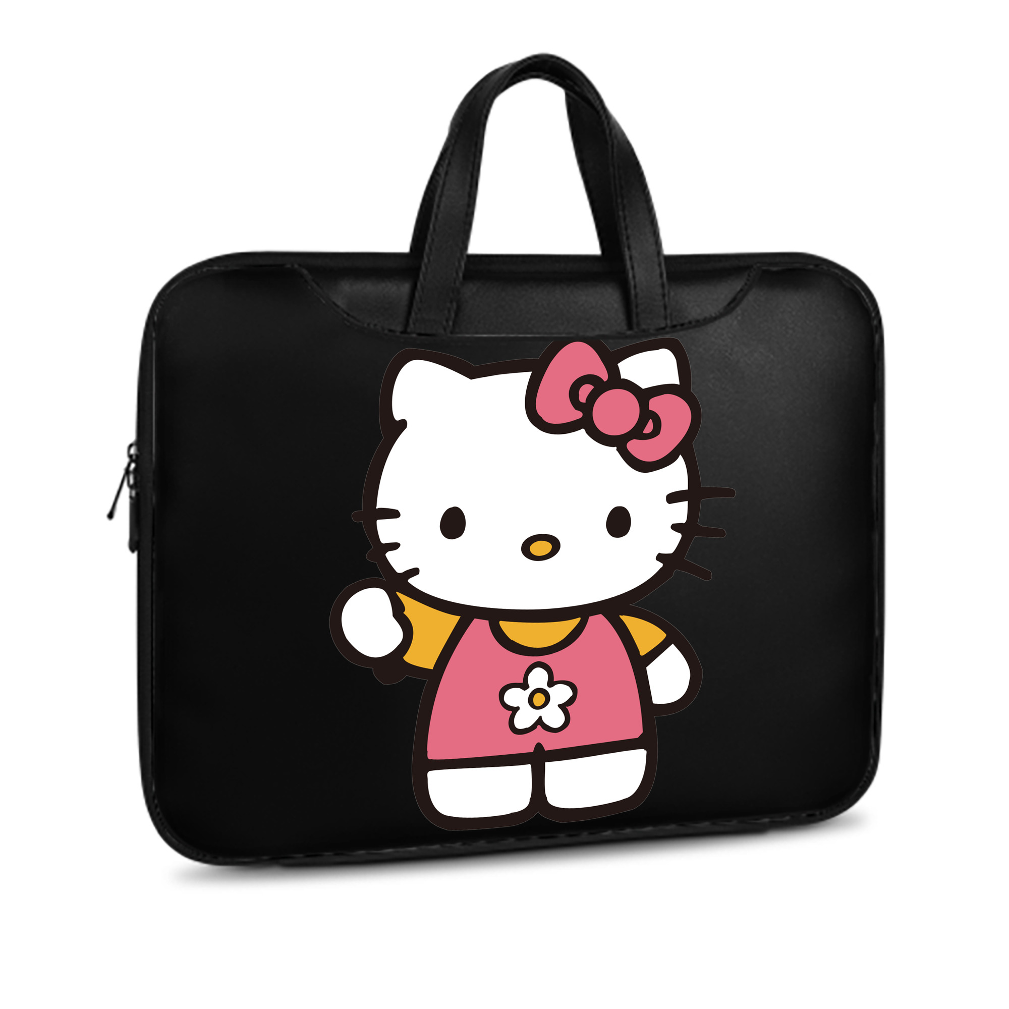 （画像用） Hello Kitty ハローキティ レザーラップトップバッグ　ノートパソコンケース