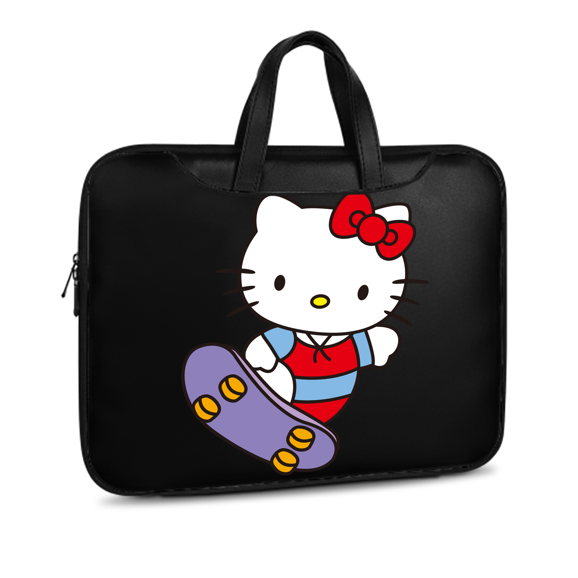 （画像用） Hello Kitty ハローキティ レザーラップトップバッグ　ノートパソコンケース