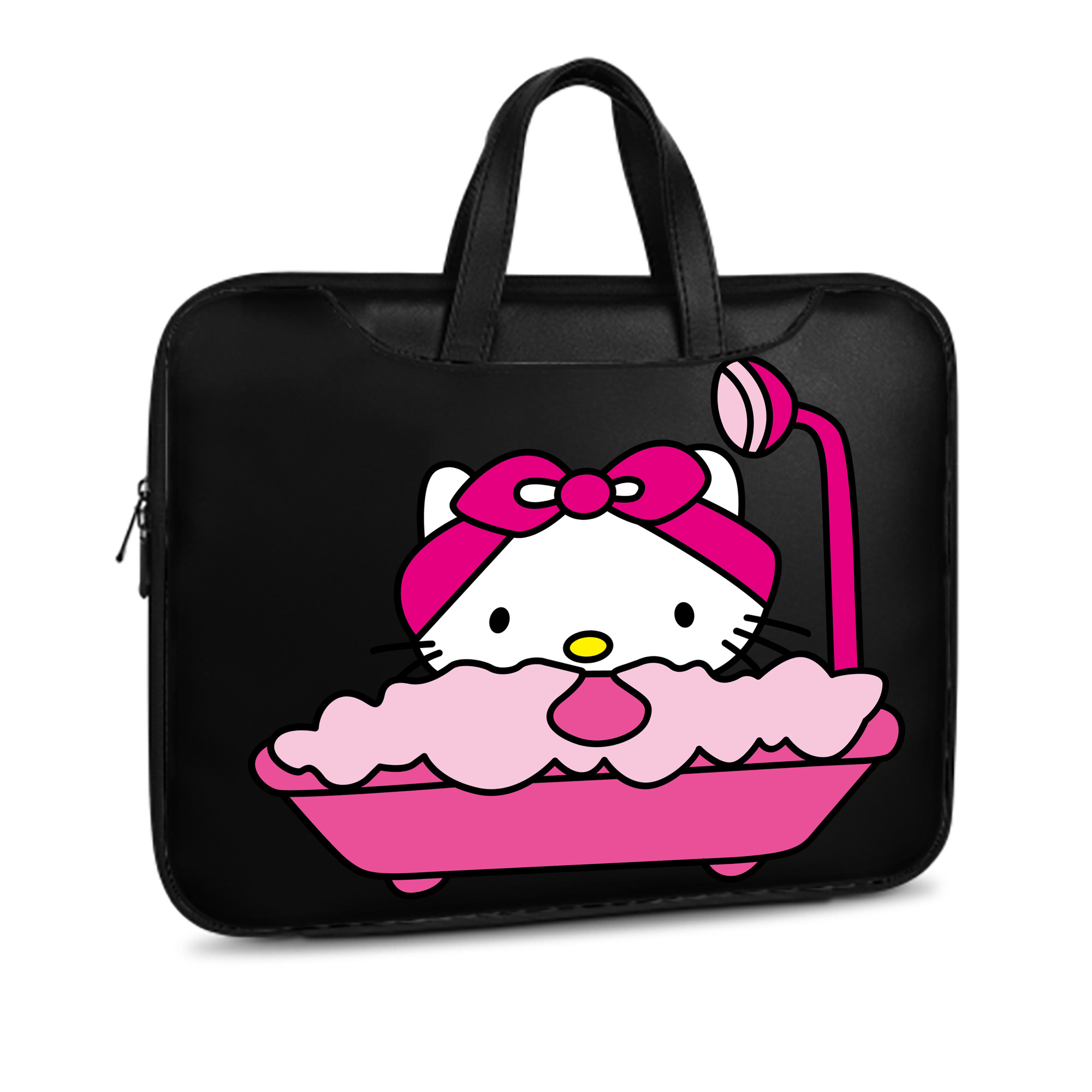（画像用） Hello Kitty ハローキティ レザーラップトップバッグ　ノートパソコンケース