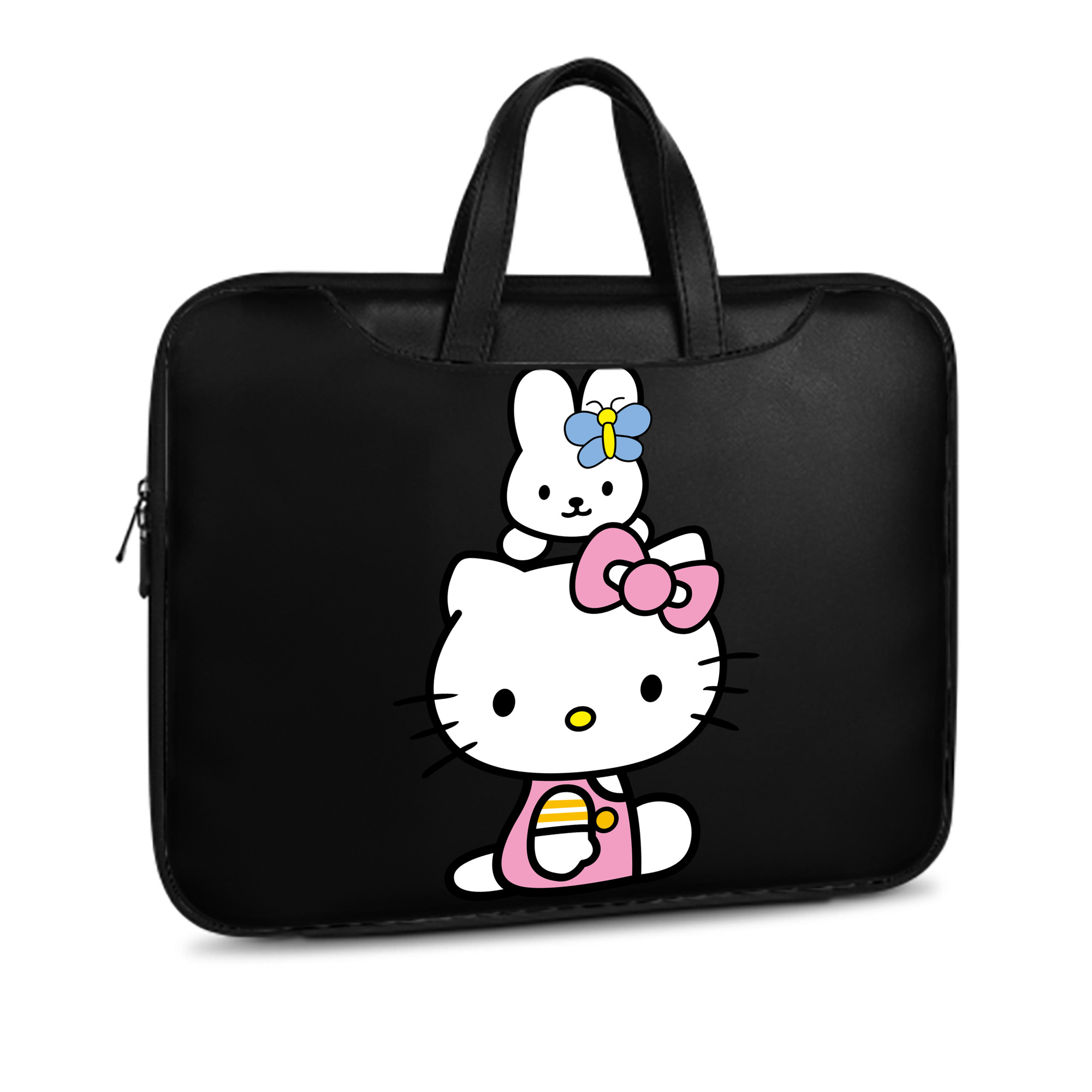（画像用） Hello Kitty ハローキティ レザーラップトップバッグ　ノートパソコンケース