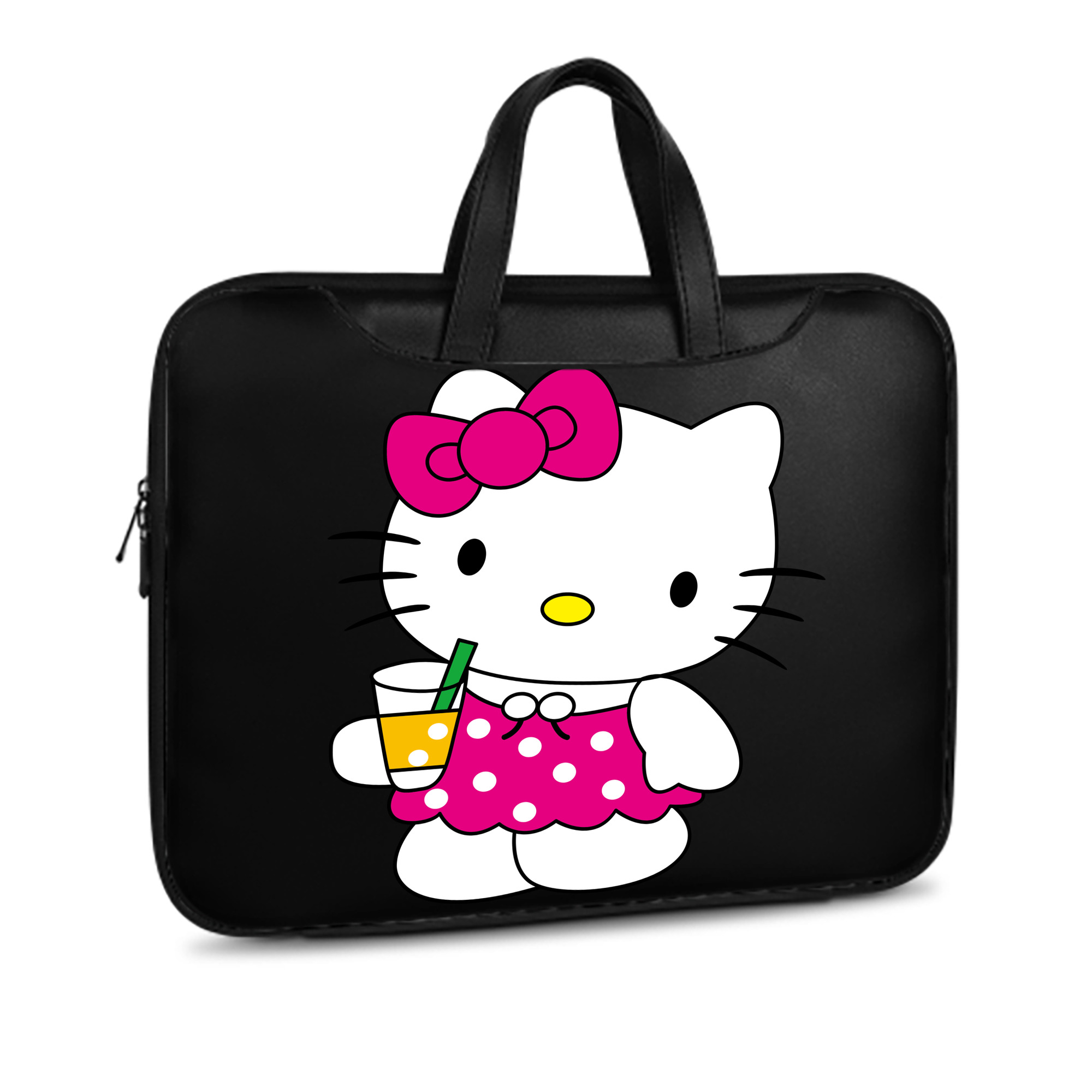 （画像用） Hello Kitty ハローキティ レザーラップトップバッグ　ノートパソコンケース