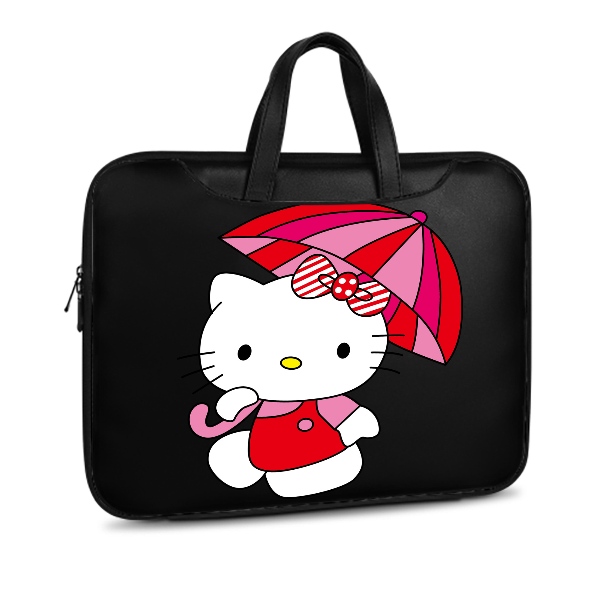 （画像用） Hello Kitty ハローキティ レザーラップトップバッグ　ノートパソコンケース
