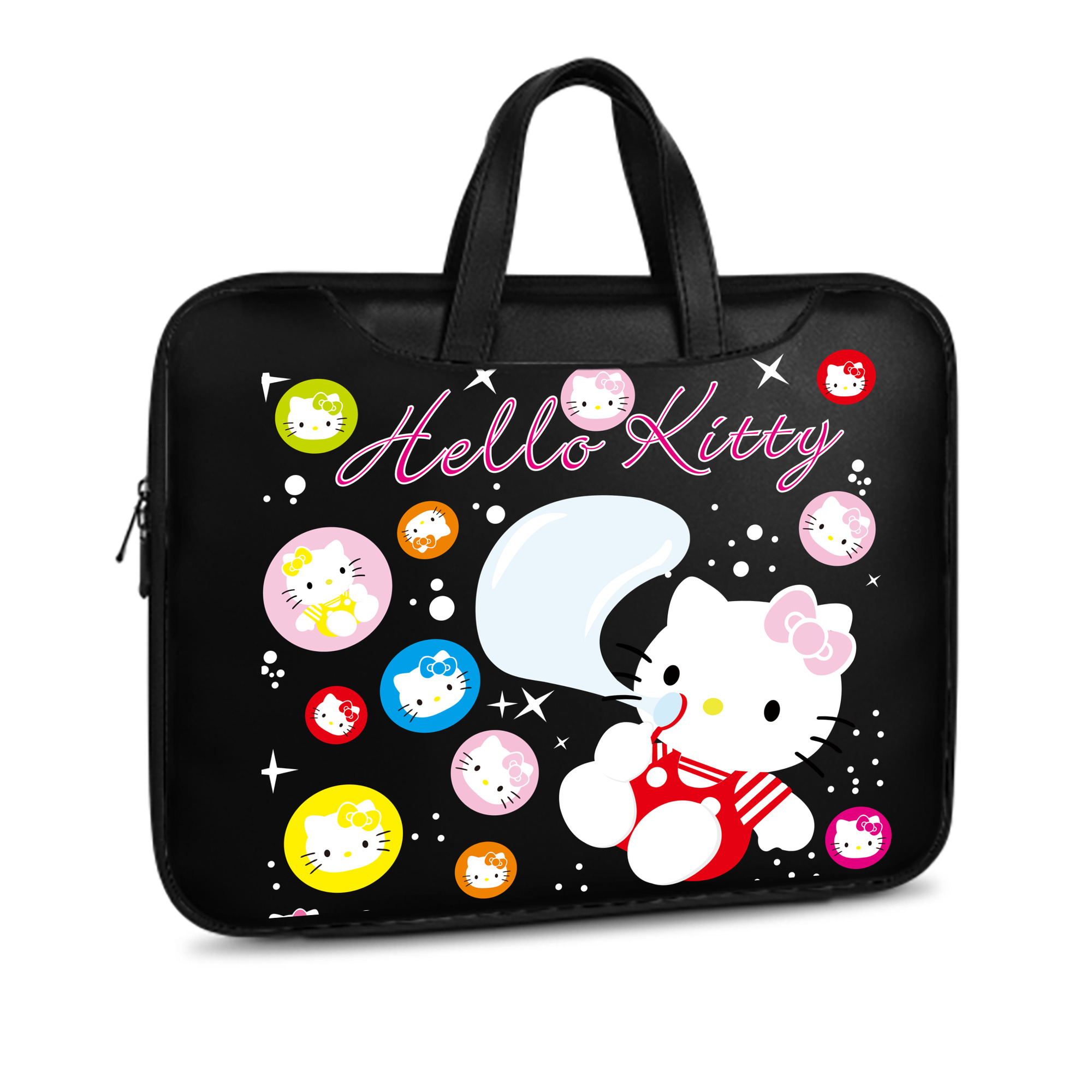 （画像用） Hello Kitty ハローキティ レザーラップトップバッグ　ノートパソコンケース