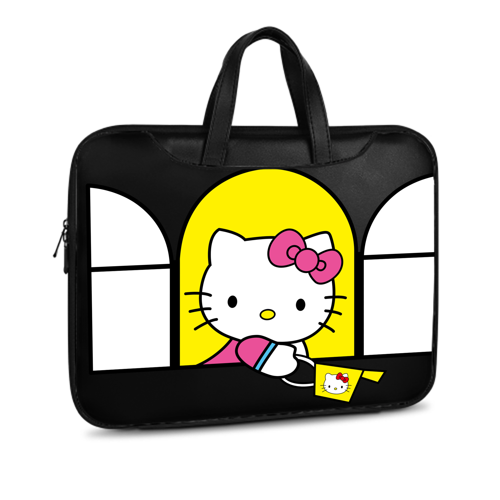 （画像用） Hello Kitty ハローキティ レザーラップトップバッグ　ノートパソコンケース